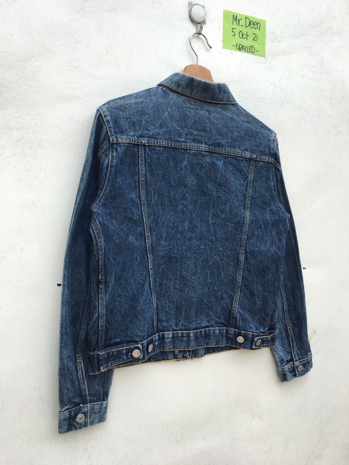 Helmut Lang Vintage 90s Rare Helmut Lang Classic Denim Jacket Size US M / EU 48-50 / 2 - 15 Thumbnail