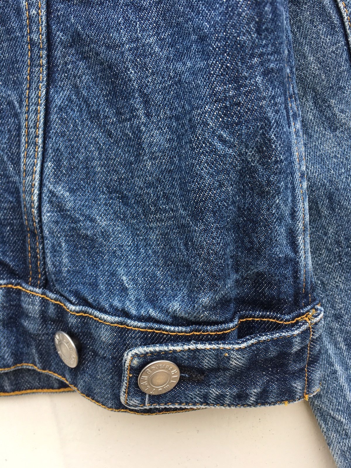 Helmut Lang Vintage 90s Rare Helmut Lang Classic Denim Jacket Size US M / EU 48-50 / 2 - 18 Thumbnail
