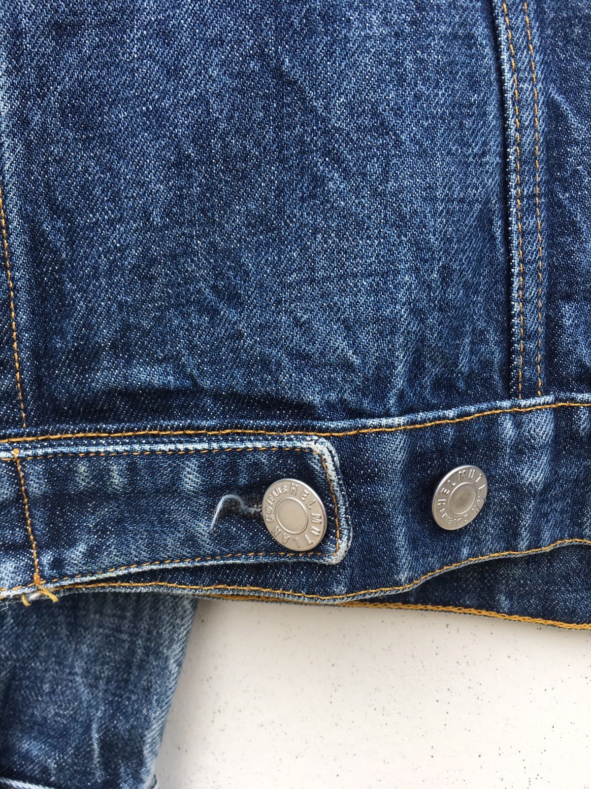 Helmut Lang Vintage 90s Rare Helmut Lang Classic Denim Jacket Size US M / EU 48-50 / 2 - 17 Thumbnail
