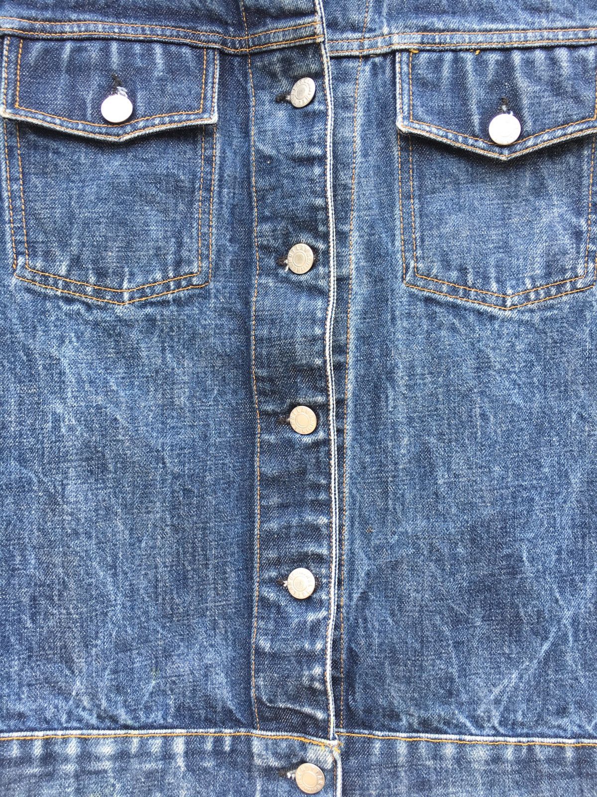Helmut Lang Vintage 90s Rare Helmut Lang Classic Denim Jacket Size US M / EU 48-50 / 2 - 6 Thumbnail