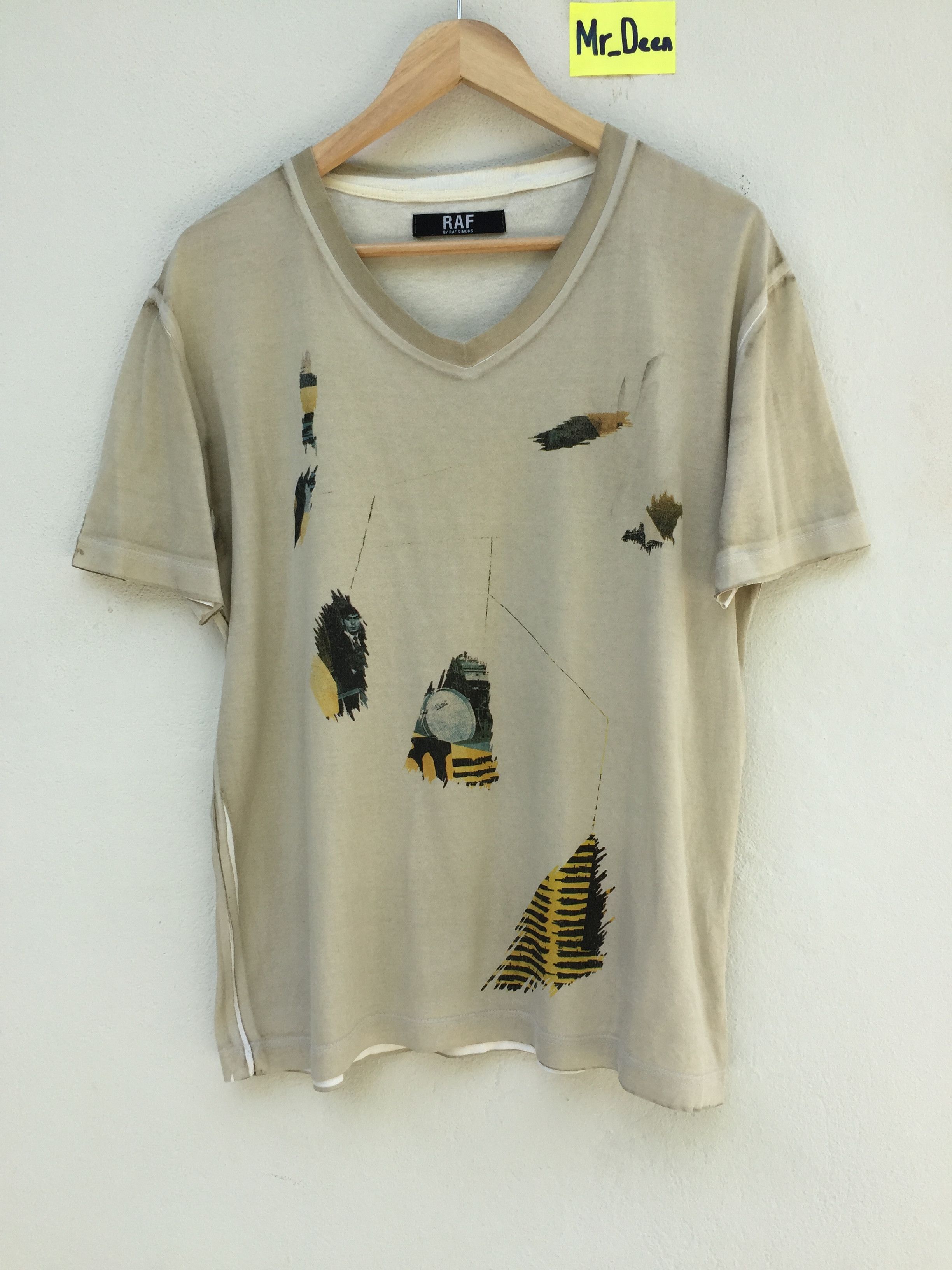 Raf by Raf Simons RAF Simons Printed Glitch Tee Size US M / EU 48-50 / 2 - 1 Thumbnail