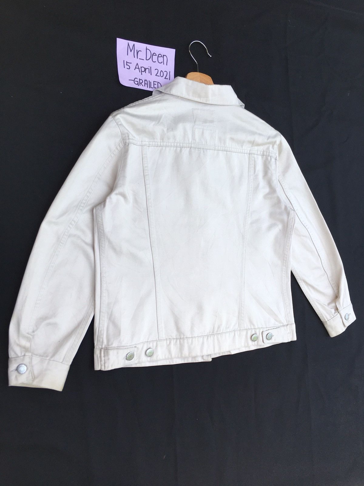 Helmut Lang Vintage Helmut Lang Cotton Buttons Jacket Size US M / EU 48-50 / 2 - 19 Thumbnail