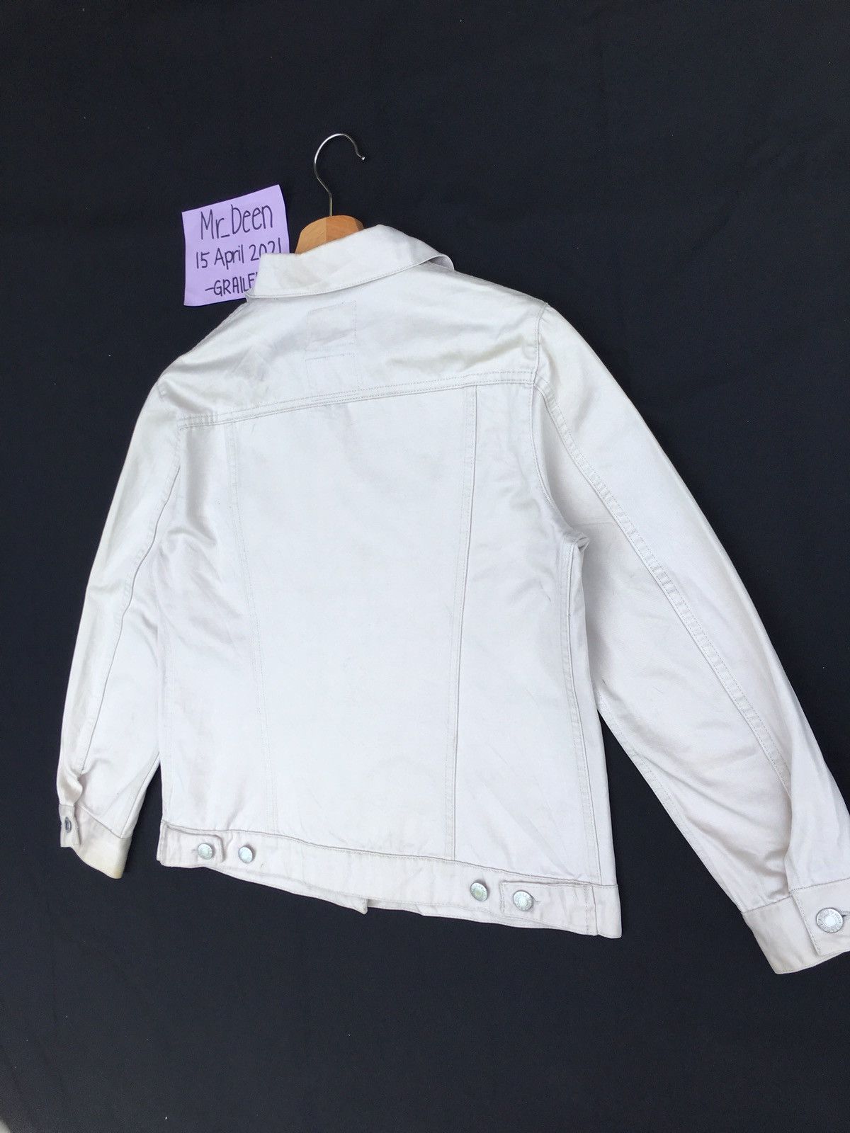 Helmut Lang Vintage Helmut Lang Cotton Buttons Jacket Size US M / EU 48-50 / 2 - 20 Thumbnail