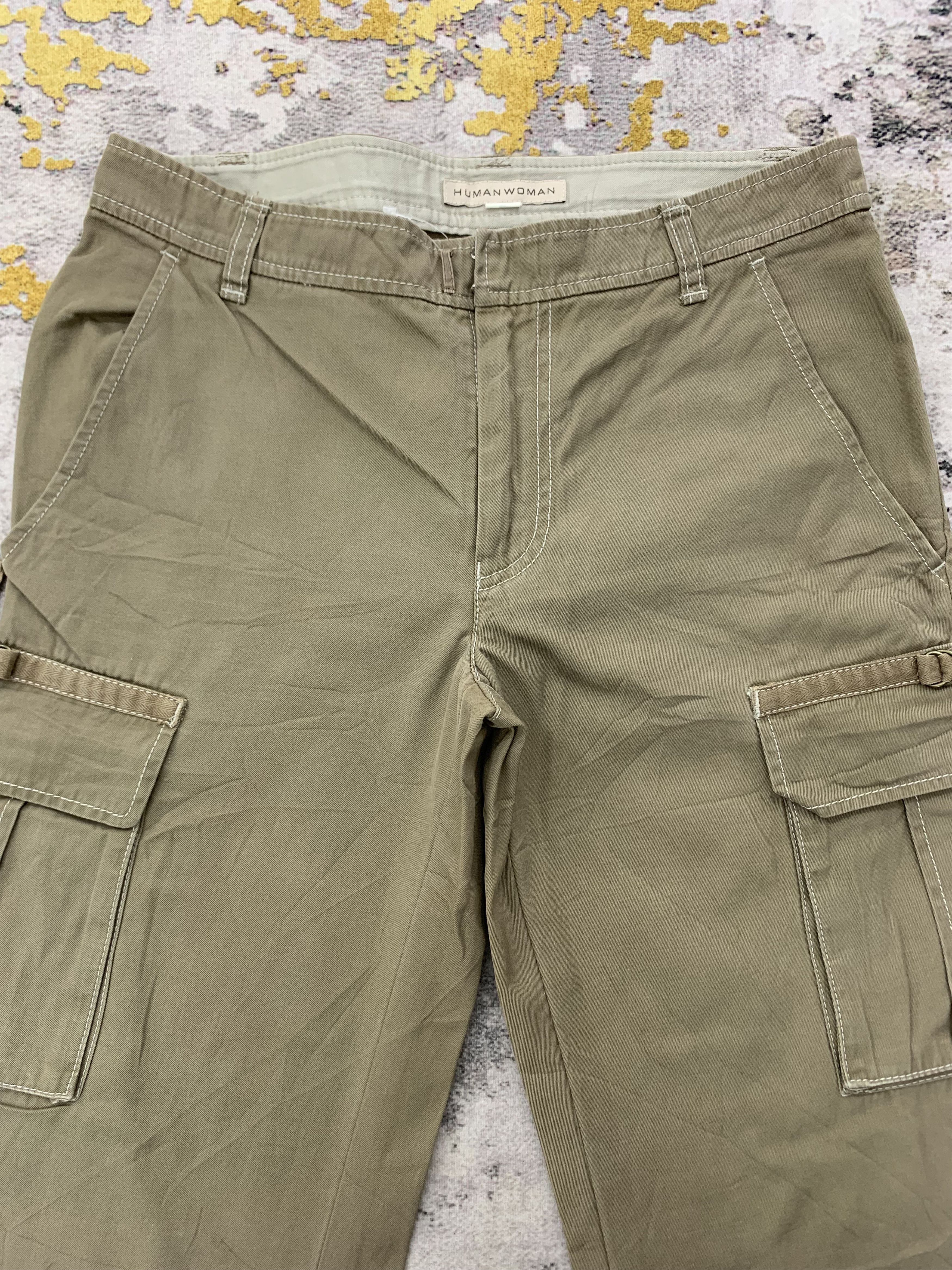 Japanese Brand × Vintage Vintage Cargo Pants size 27 Size 27" / US 4 / IT 40 - 2 Thumbnail