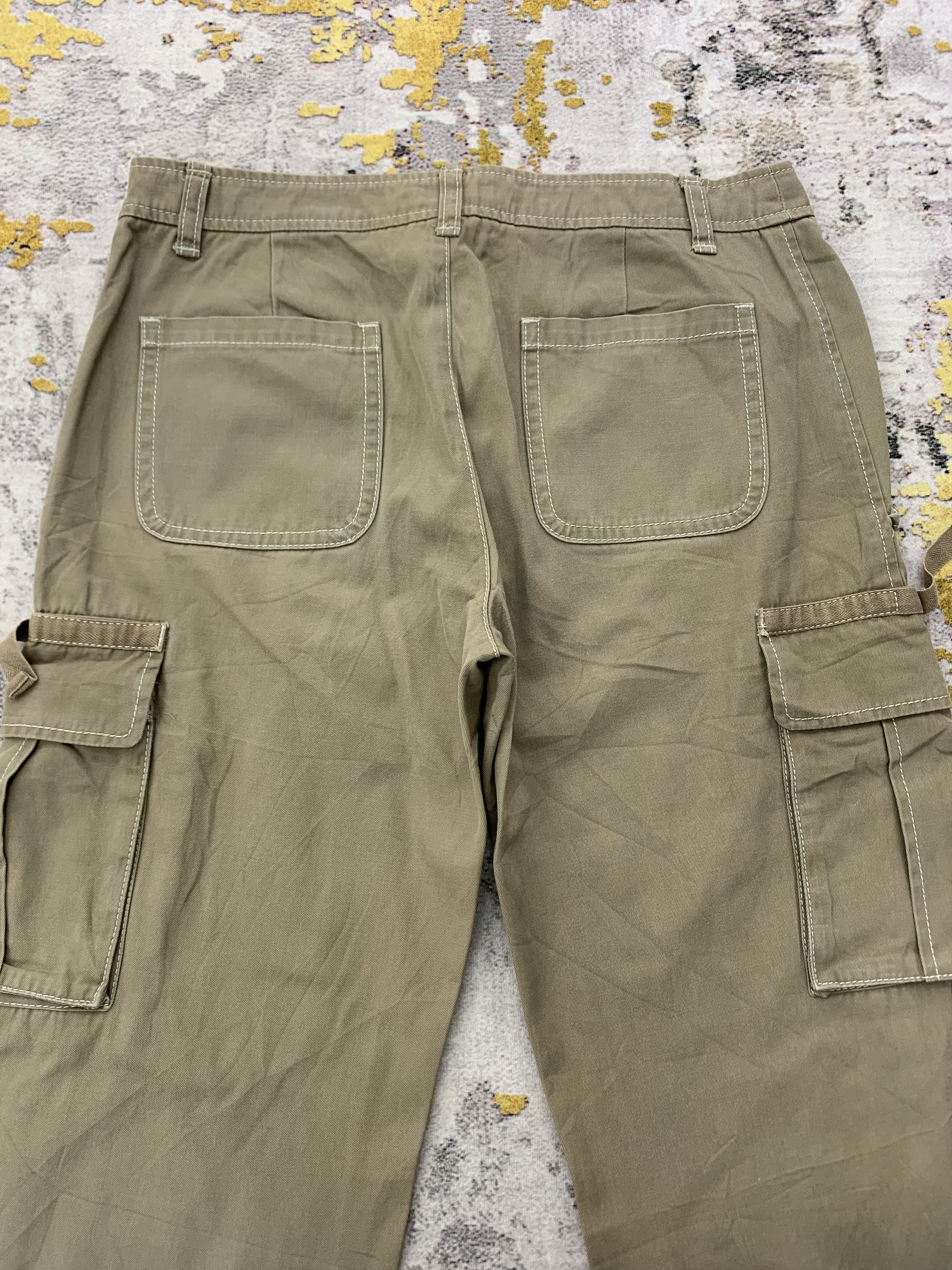 Japanese Brand × Vintage Vintage Cargo Pants size 27 Size 27" / US 4 / IT 40 - 4 Thumbnail