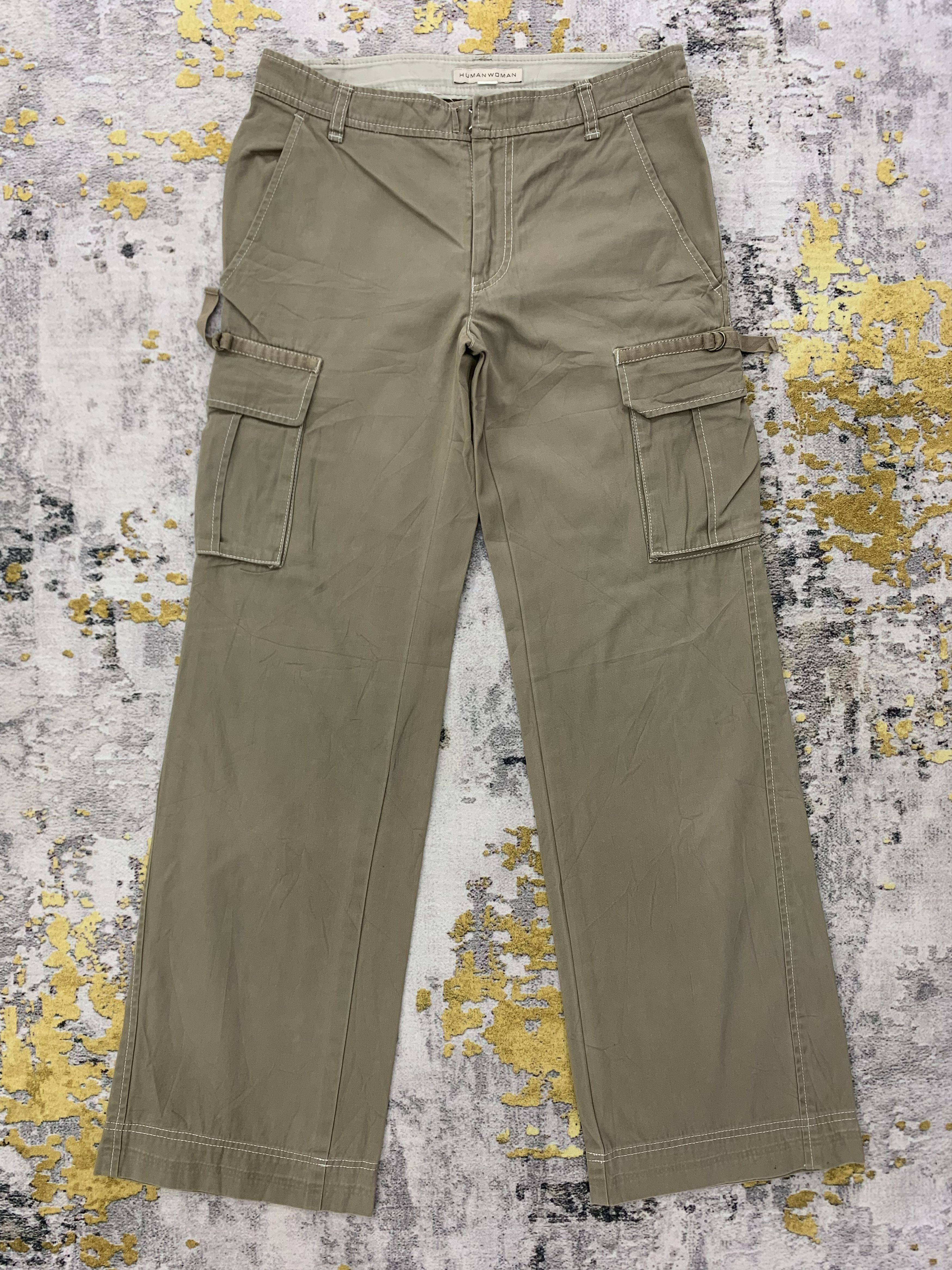 Japanese Brand × Vintage Vintage Cargo Pants size 27 Size 27" / US 4 / IT 40 - 1 Thumbnail
