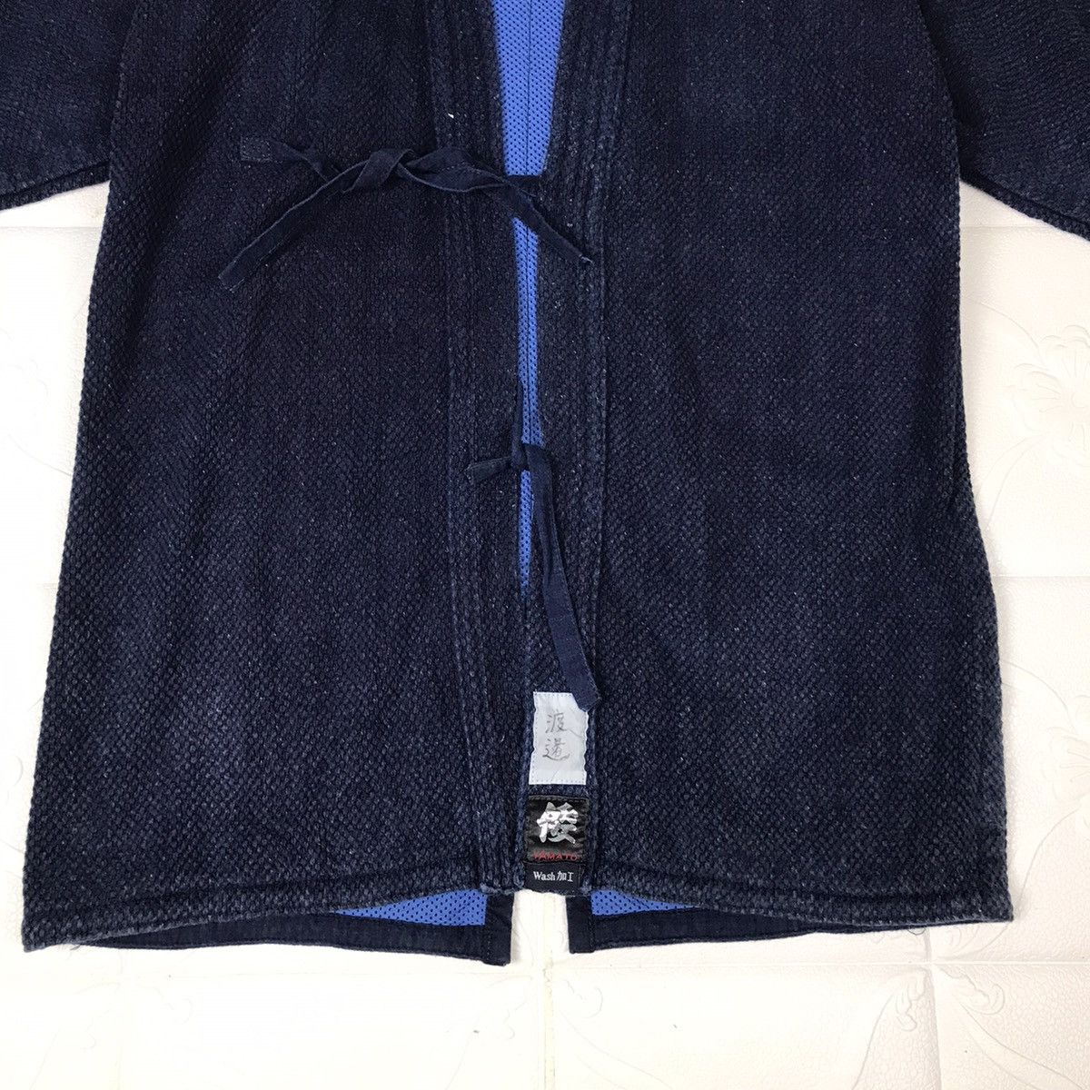 Designer × Japanese Brand Vintage Japanese Yamato Sanjoru blue kimono Style Jacket Size US M / EU 48-50 / 2 - 4 Thumbnail