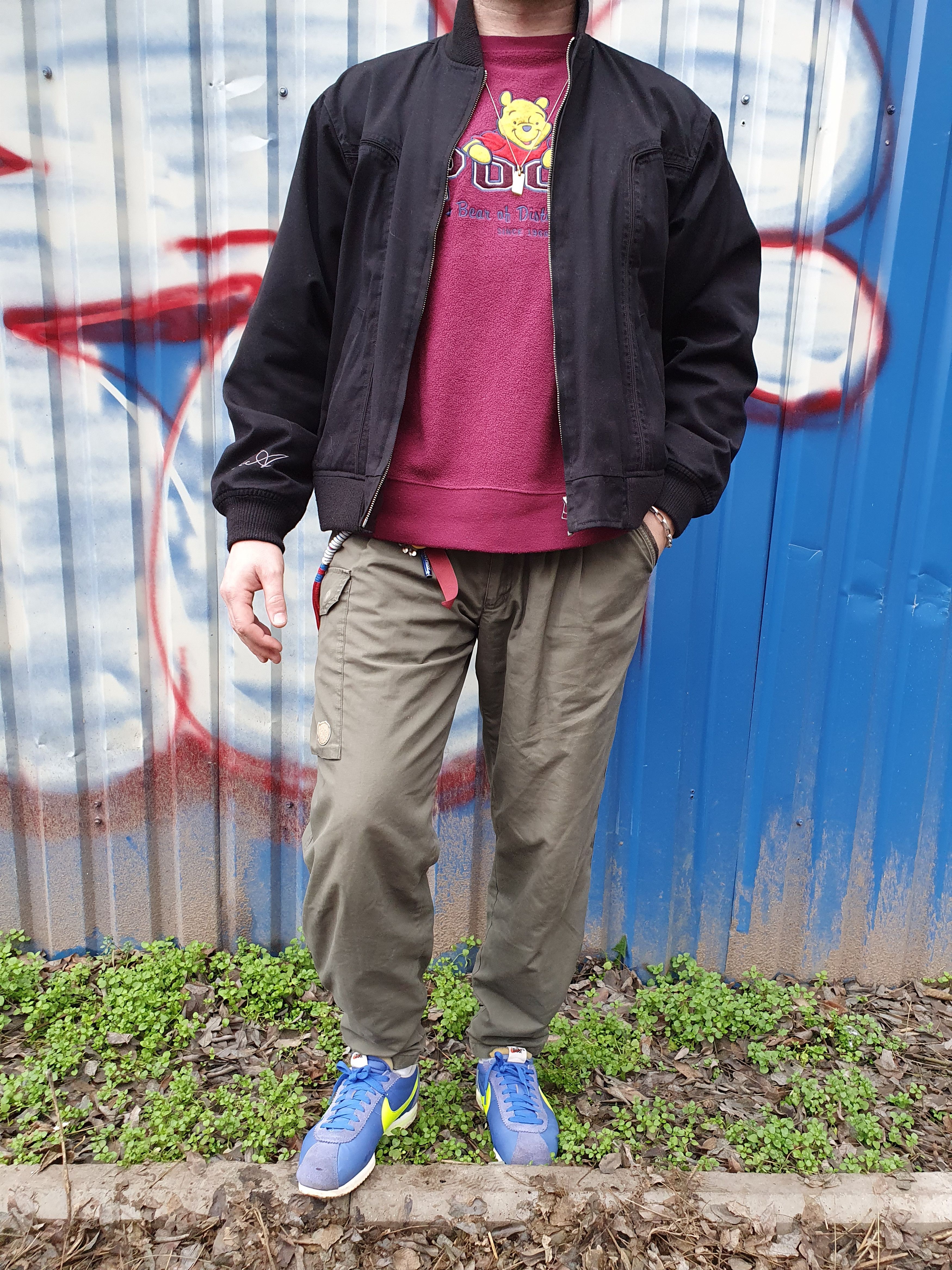 Cartoon Network × Disney × Vintage Fleece Vintage 90s Disney Pooh Big Logo Sweatshirt Size US L / EU 52-54 / 3 - 11 Thumbnail