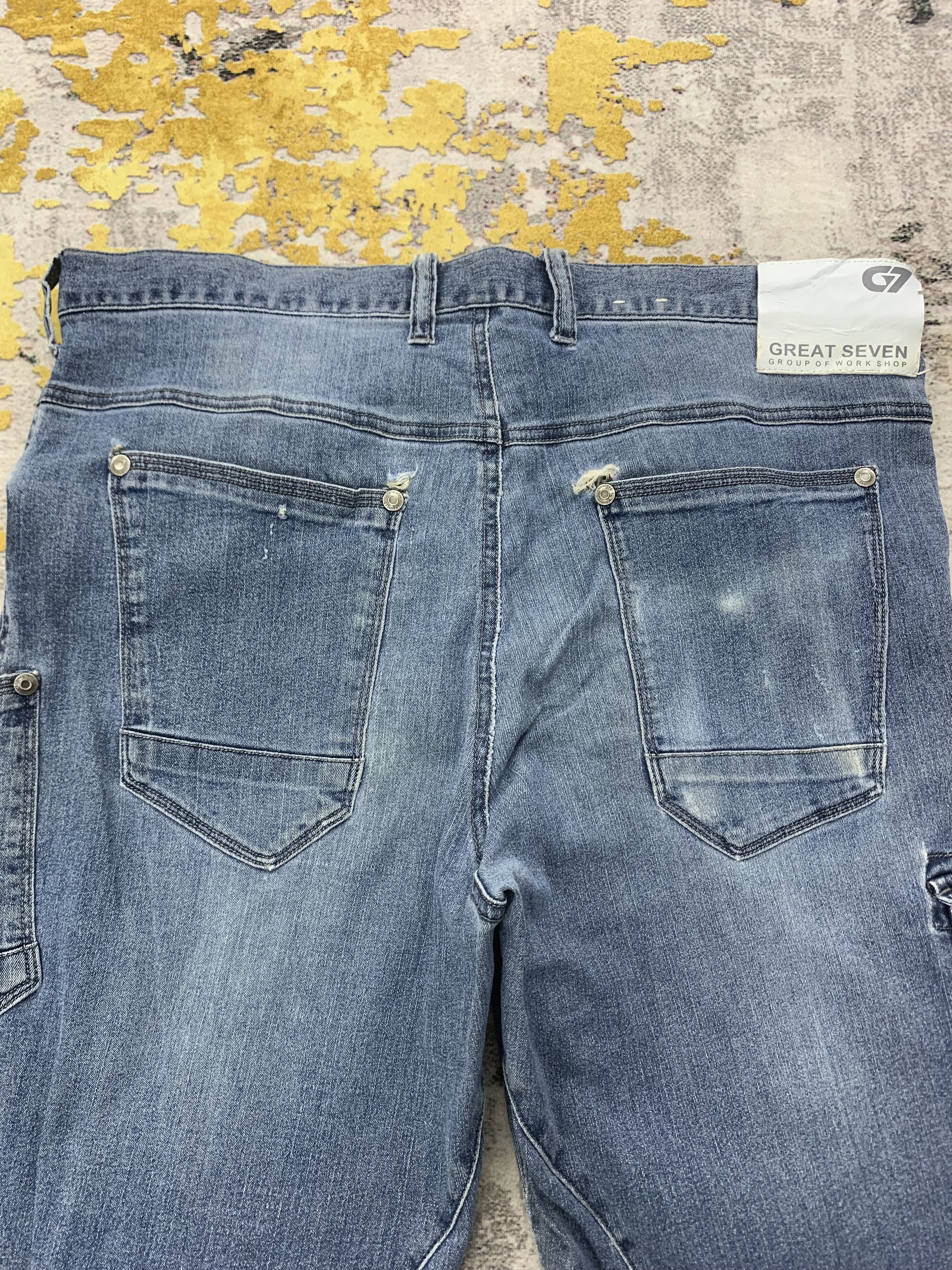 Japanese Brand × Vintage Vintage Cargo Pants size 32 Size 32" / US 10 / IT 46 - 4 Thumbnail