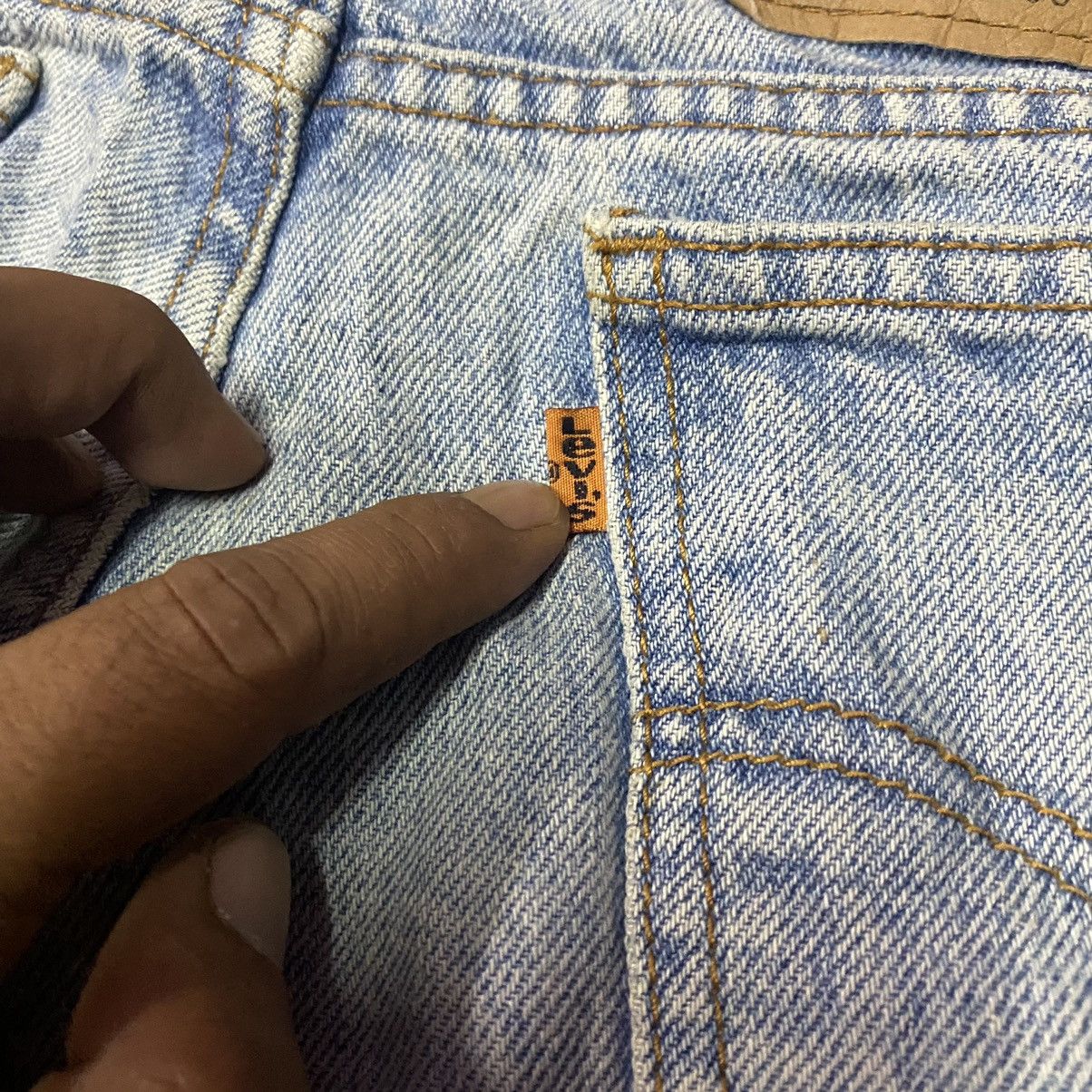 Levi's × Levi's Vintage Clothing × Vintage Vintage Levis 505 Orange Tab Rusty Distressed Jeans Size US 36 / EU 52 - 13 Thumbnail