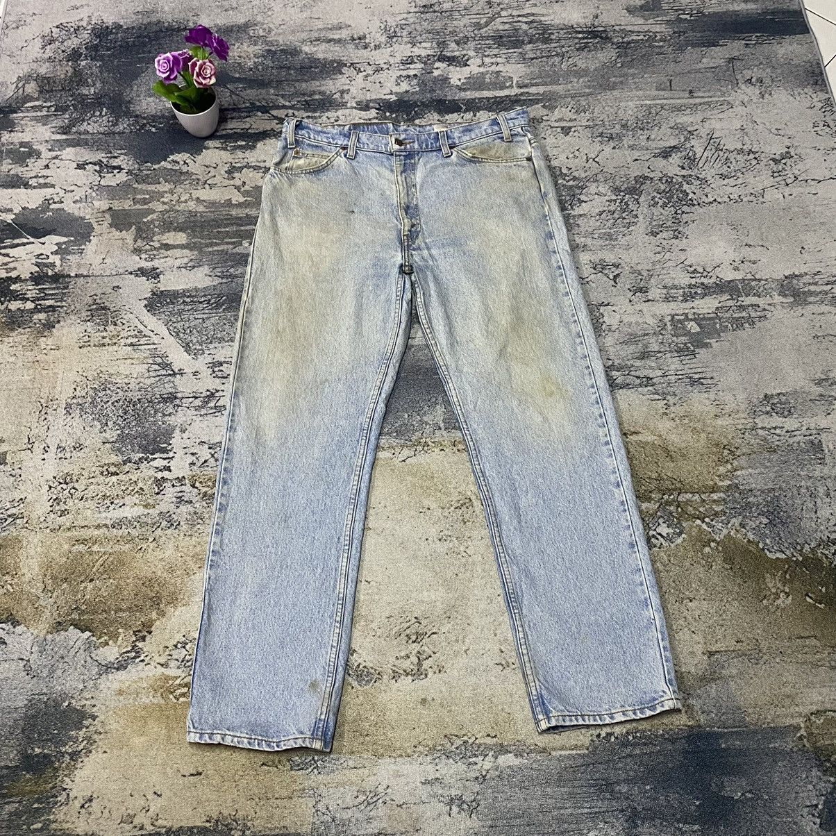 Levi's × Levi's Vintage Clothing × Vintage Vintage Levis 505 Orange Tab Rusty Distressed Jeans Size US 36 / EU 52 - 1 Thumbnail