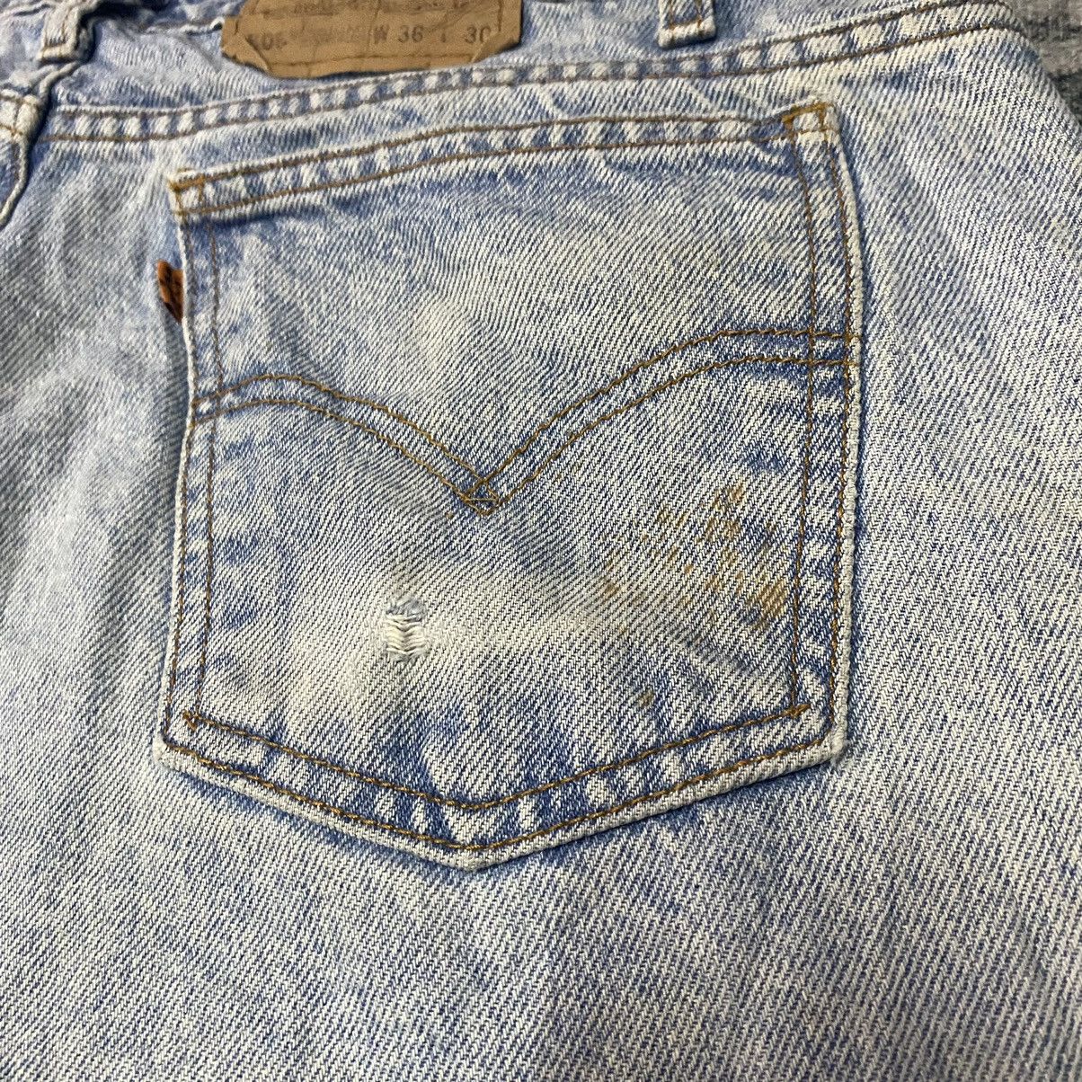 Levi's × Levi's Vintage Clothing × Vintage Vintage Levis 505 Orange Tab Rusty Distressed Jeans Size US 36 / EU 52 - 12 Thumbnail