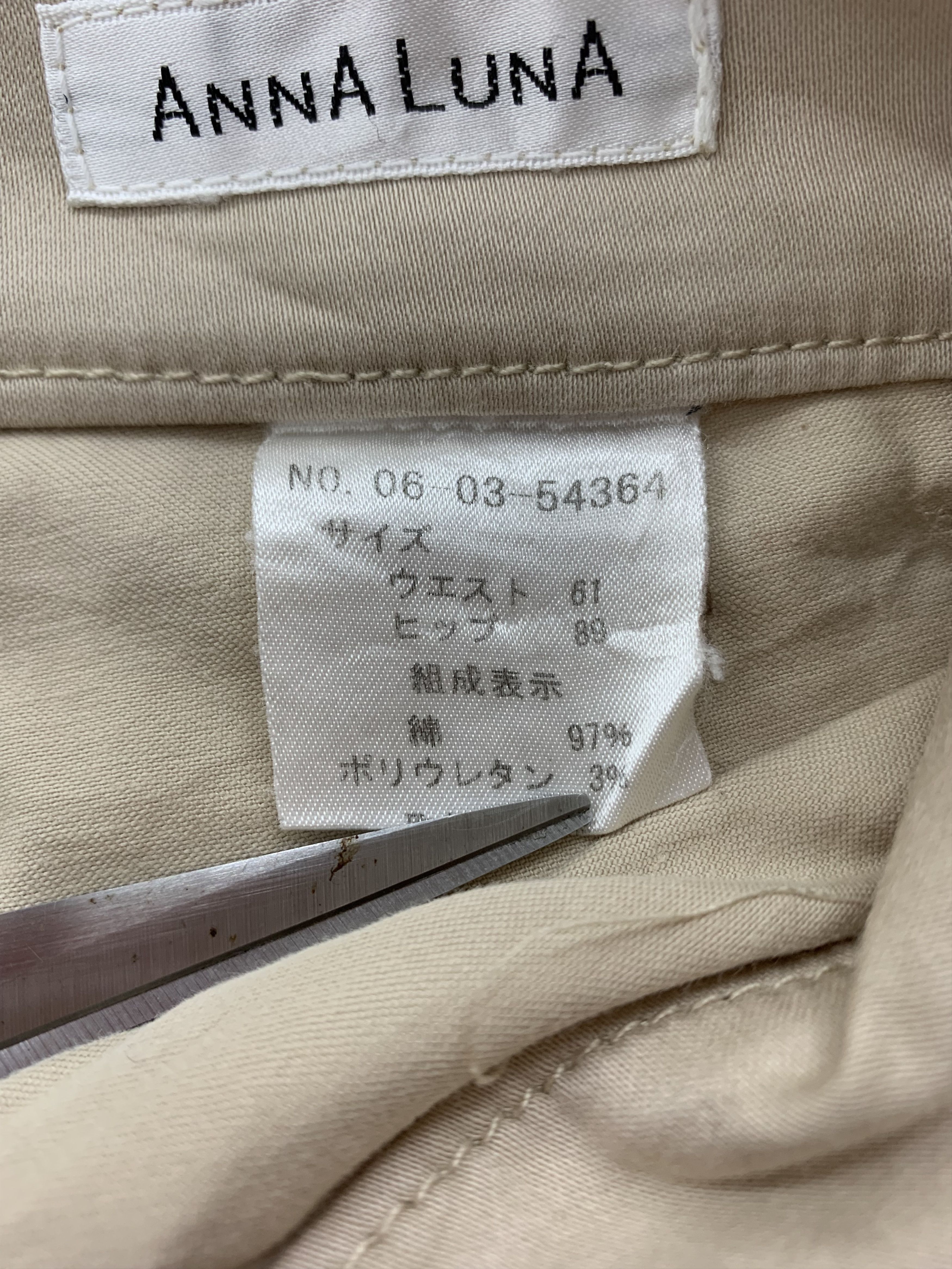 Japanese Brand × Vintage Anna Luna Cargo Pants size 28 Size 28" / US 6 / IT 42 - 12 Thumbnail