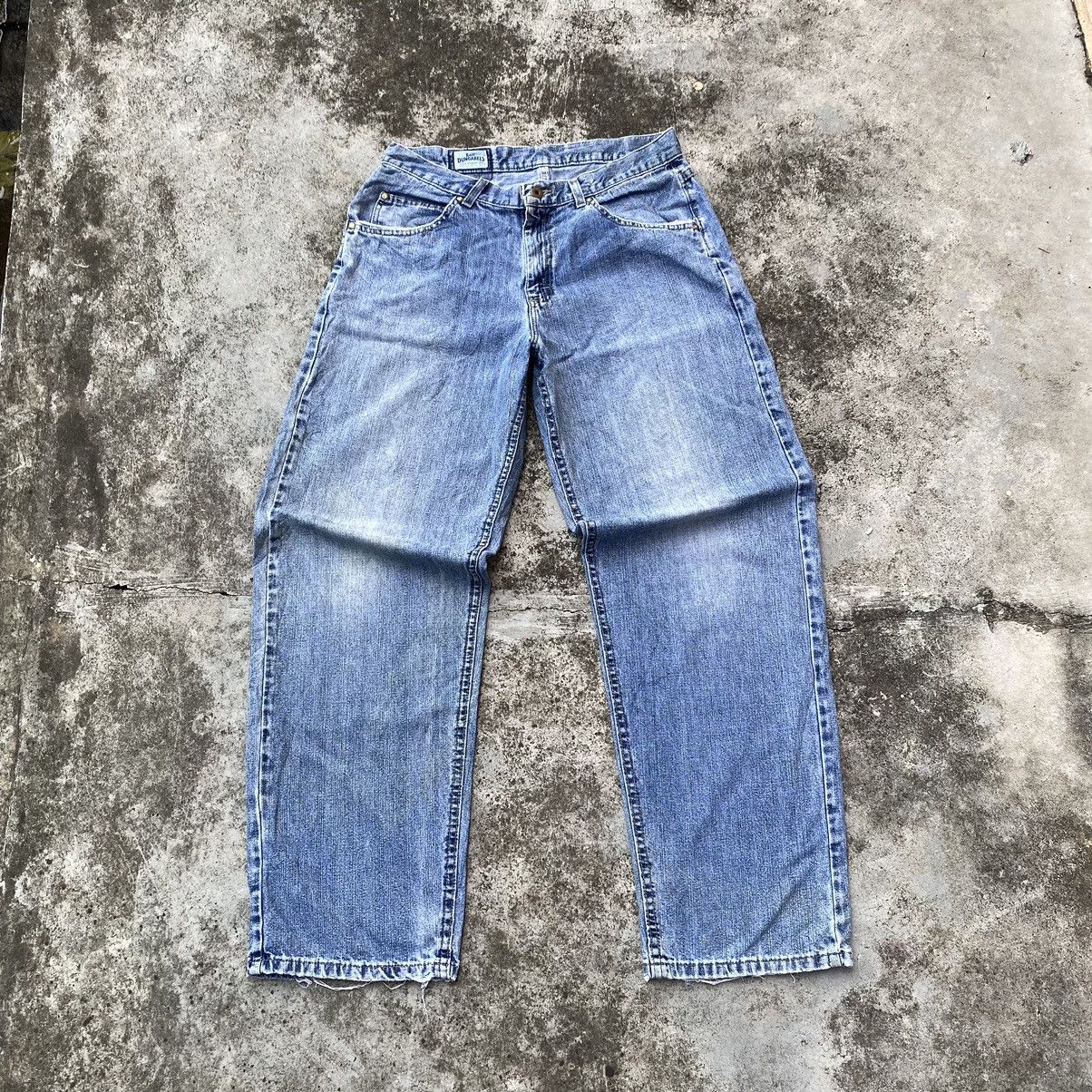 Japanese Brand × Lee × Vintage Vintage Lee Dungarees Light Washed Denim Jeans Size US 32 / EU 48 - 1 Thumbnail