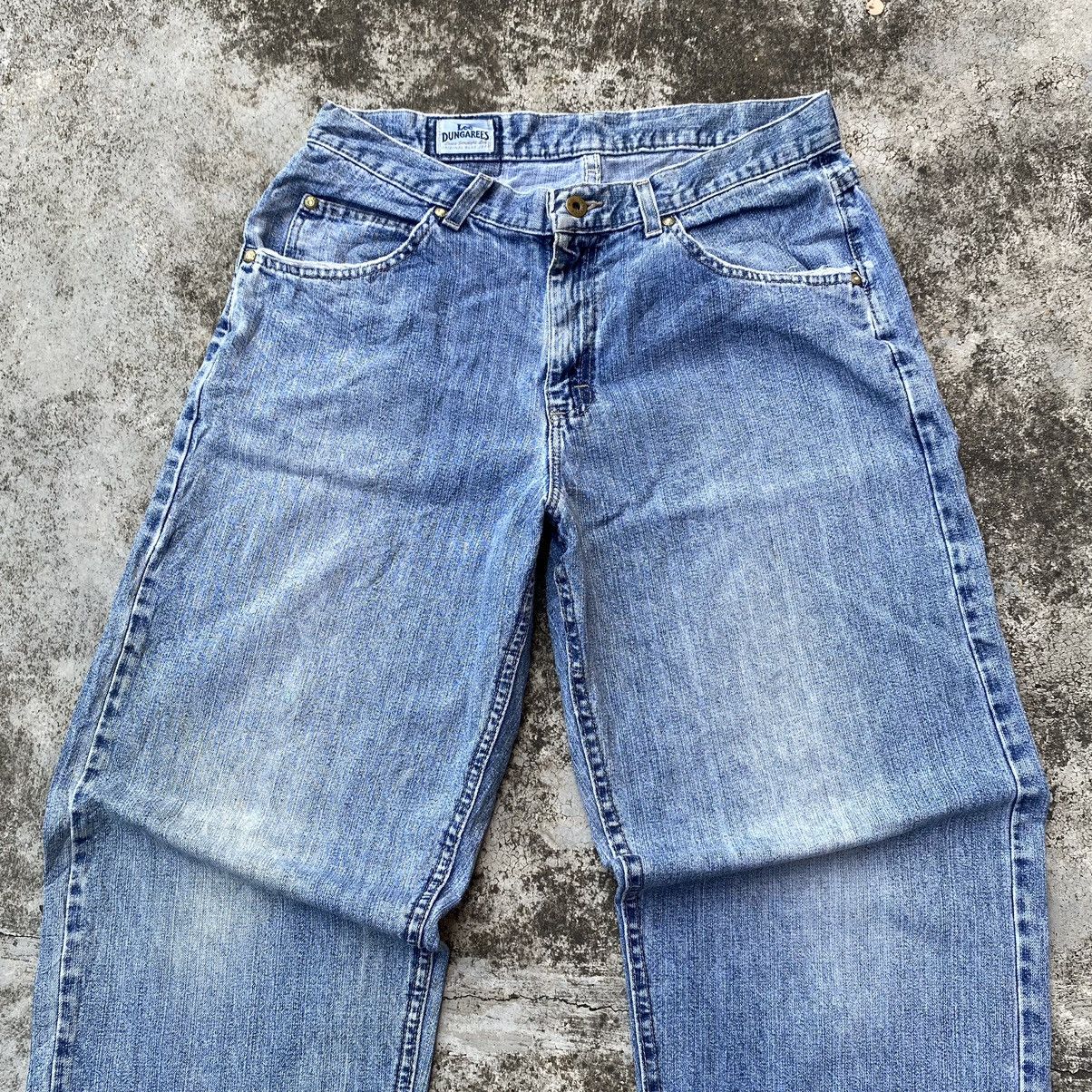 Japanese Brand × Lee × Vintage Vintage Lee Dungarees Light Washed Denim Jeans Size US 32 / EU 48 - 4 Thumbnail