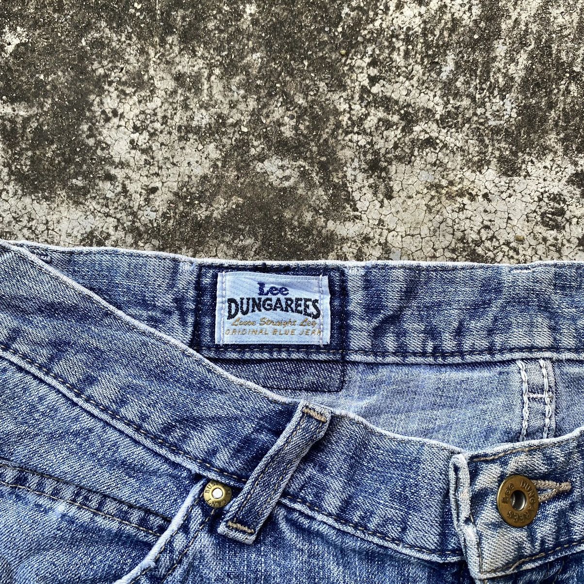 Japanese Brand × Lee × Vintage Vintage Lee Dungarees Light Washed Denim Jeans Size US 32 / EU 48 - 6 Thumbnail
