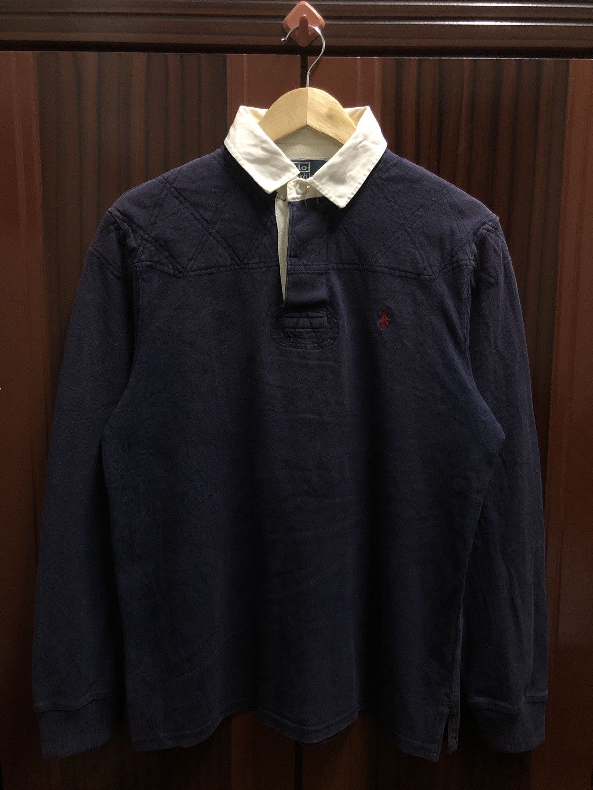 Polo Ralph Lauren Vintage Polo Ralph Lauren Rugby Shirt Size US M / EU 48-50 / 2 - 1 Thumbnail