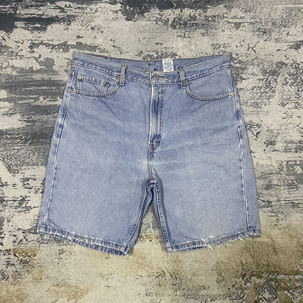 Levi's × Vintage Vintage Levis 505 Light Washed Denim Jeans Short Size US 36 / EU 52 - 1 Thumbnail