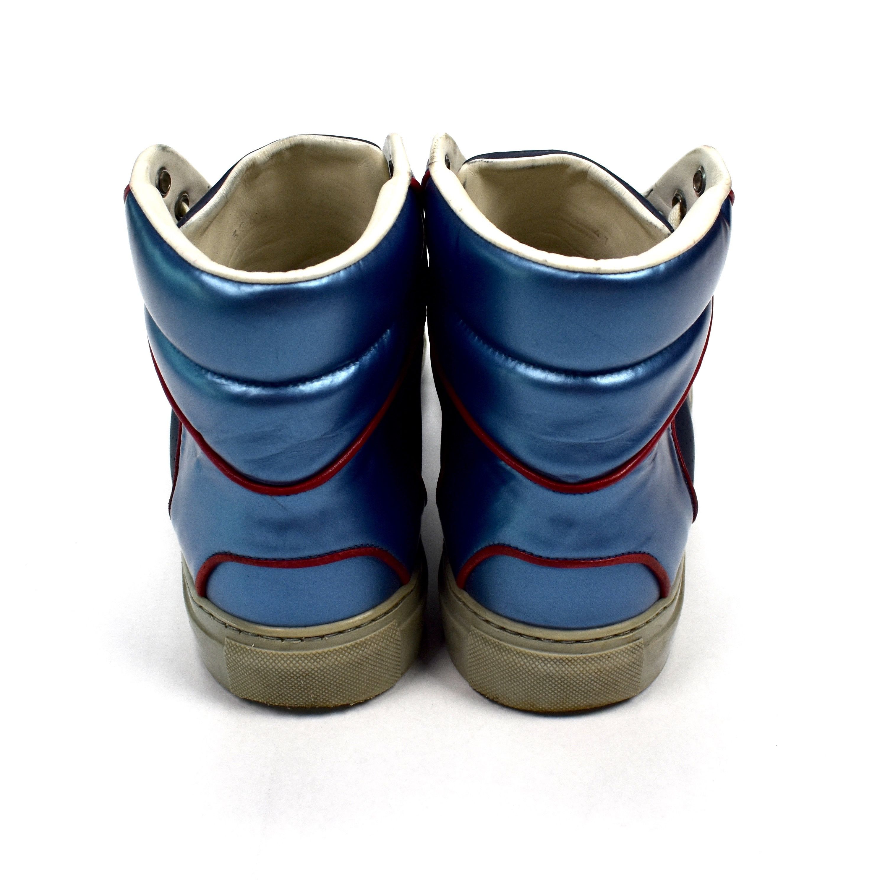 Balenciaga Balenciaga Multi Material High Top Dunk Sneakers Size US 8.5 / EU 41-42 - 7 Thumbnail