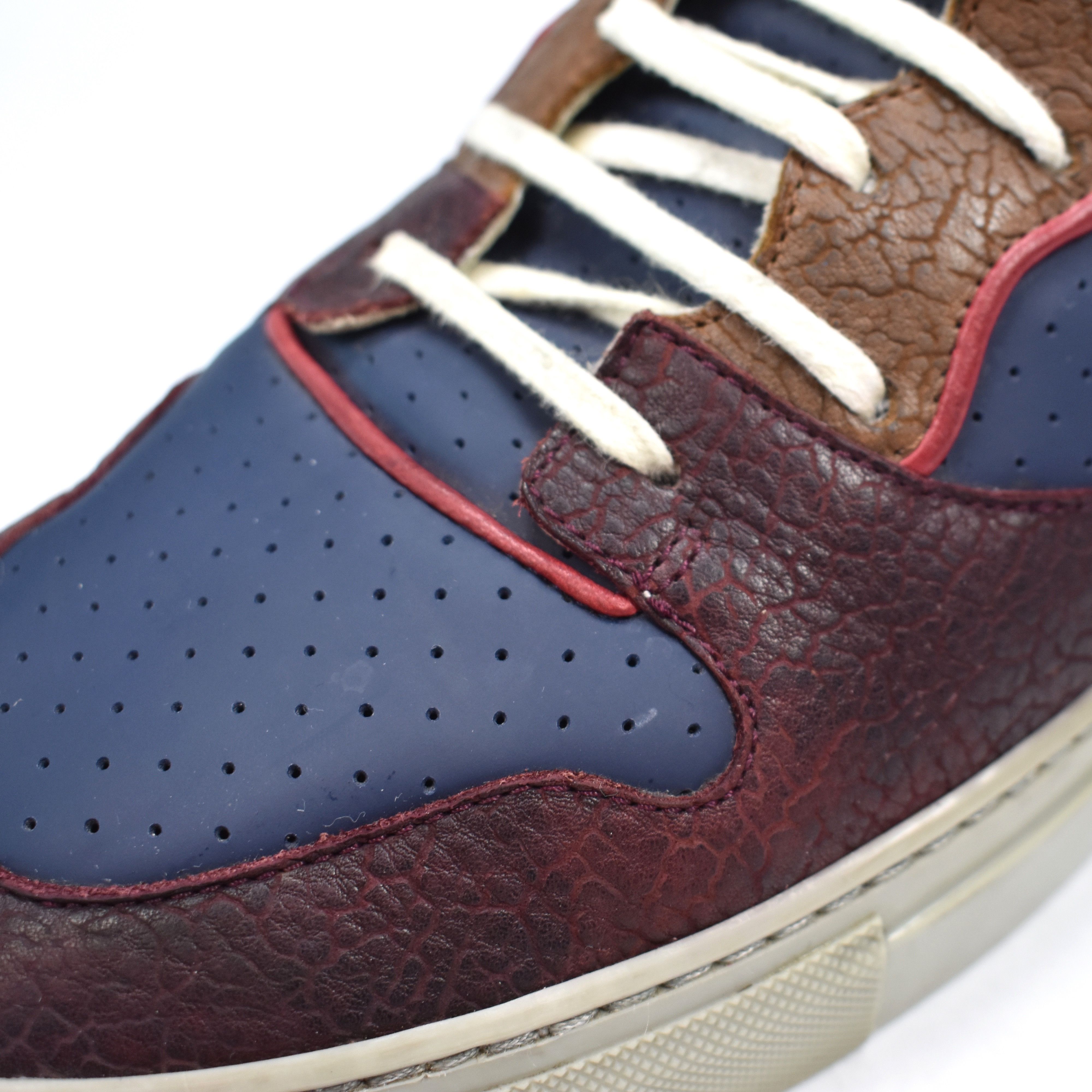 Balenciaga Balenciaga Multi Material High Top Dunk Sneakers Size US 8.5 / EU 41-42 - 9 Thumbnail