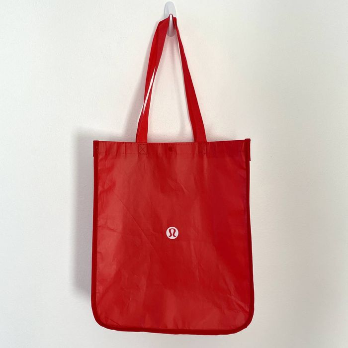 Lululemon Lululemon Bag Red White Shoulder Tote Carry All | Grailed