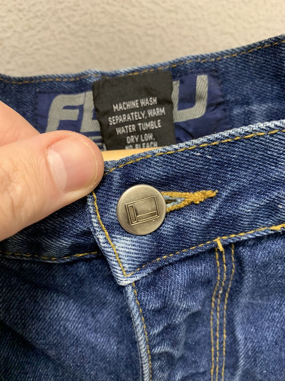 Fubu Fubu vintage denim jeans streetwear 34 size Size US 34 / EU 50 - 6 Thumbnail