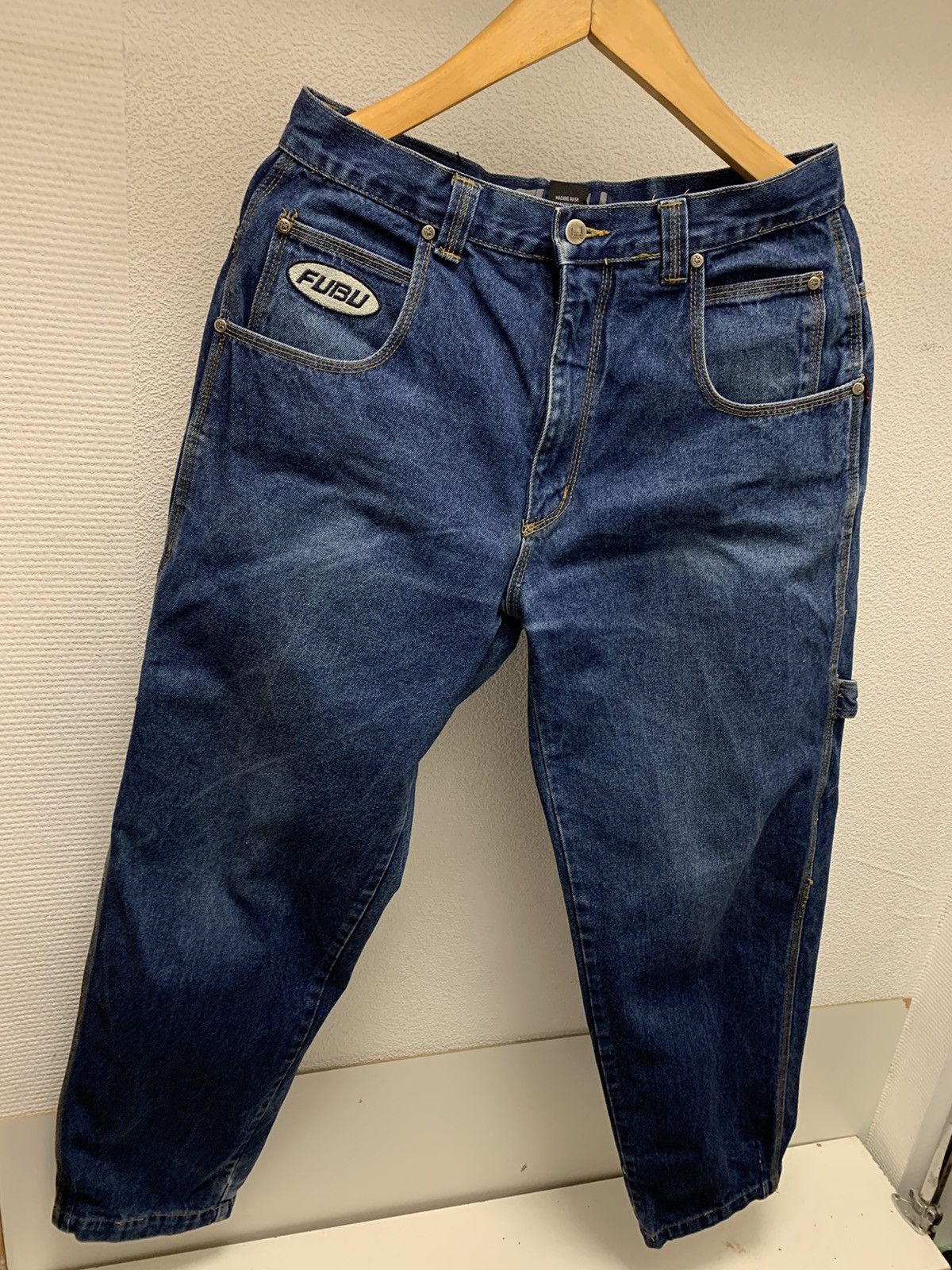 Fubu Fubu vintage denim jeans streetwear 34 size Size US 34 / EU 50 - 2 Thumbnail