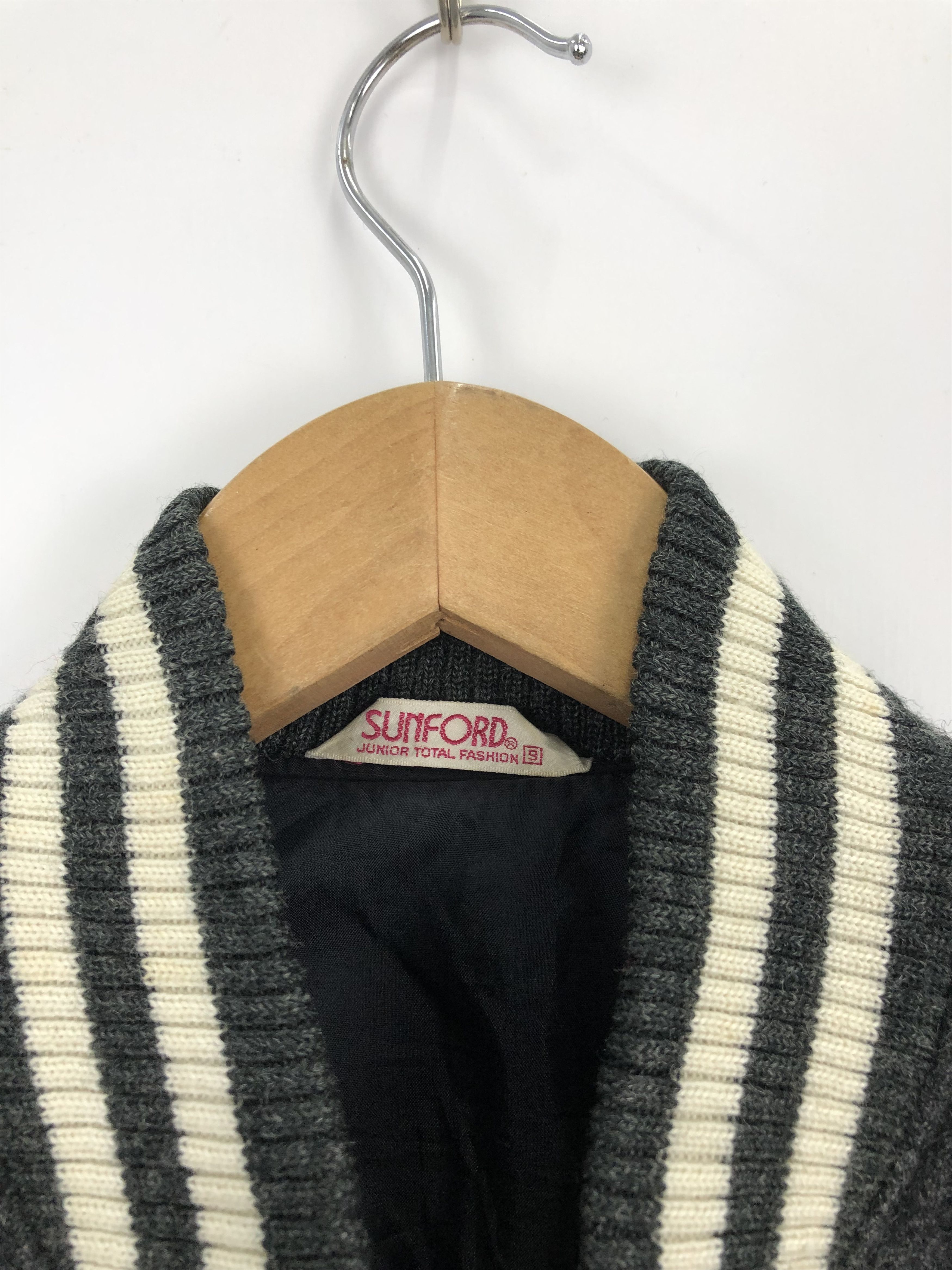 Japanese Brand × Vintage Vintage 90s Japanese Brand Wool Varsity Jacket Size US M / EU 48-50 / 2 - 5 Thumbnail