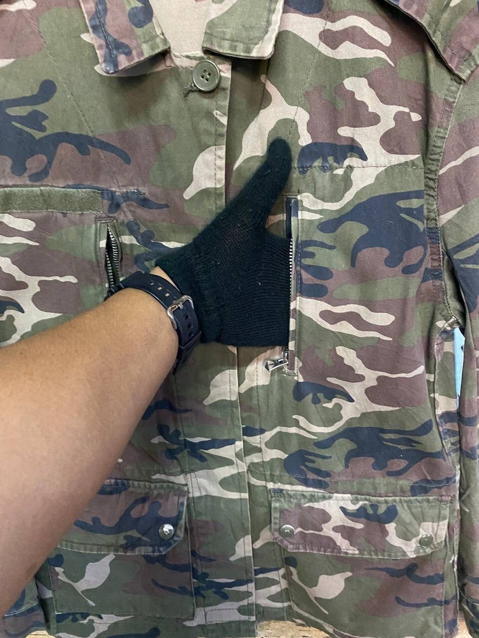 TOPSHOP ARMY CAMOFLAGE JACKET