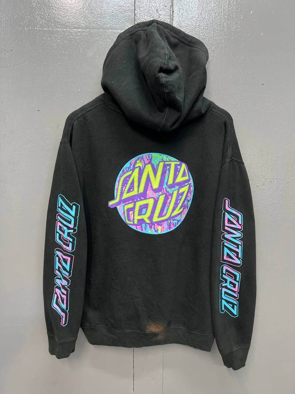 Santa Cruz Skateboards VINTAGE SANTA CRUZ HOODIE BIG LOGO Size US L / EU 52-54 / 3 - 1 Thumbnail