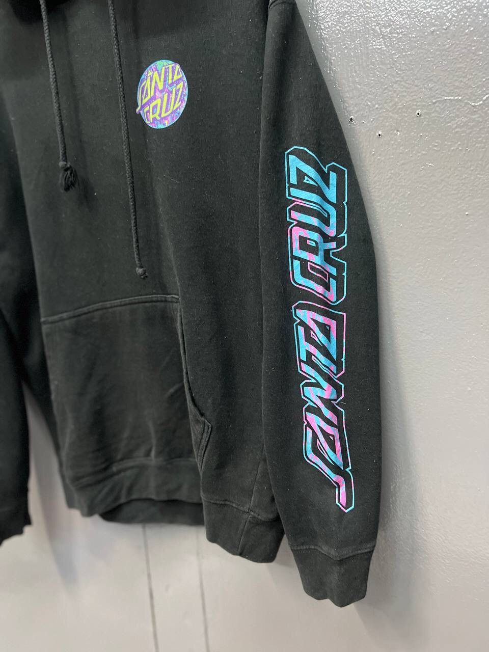 Santa Cruz Skateboards VINTAGE SANTA CRUZ HOODIE BIG LOGO Size US L / EU 52-54 / 3 - 8 Thumbnail