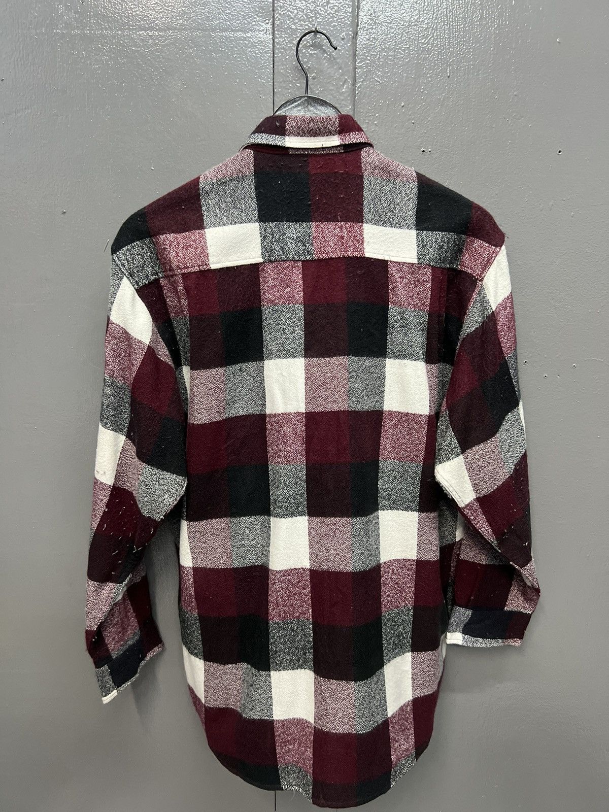 Japanese Brand WORK PLANT WOOL PLAID BUTTON UP SHIRT Size US M / EU 48-50 / 2 - 6 Thumbnail
