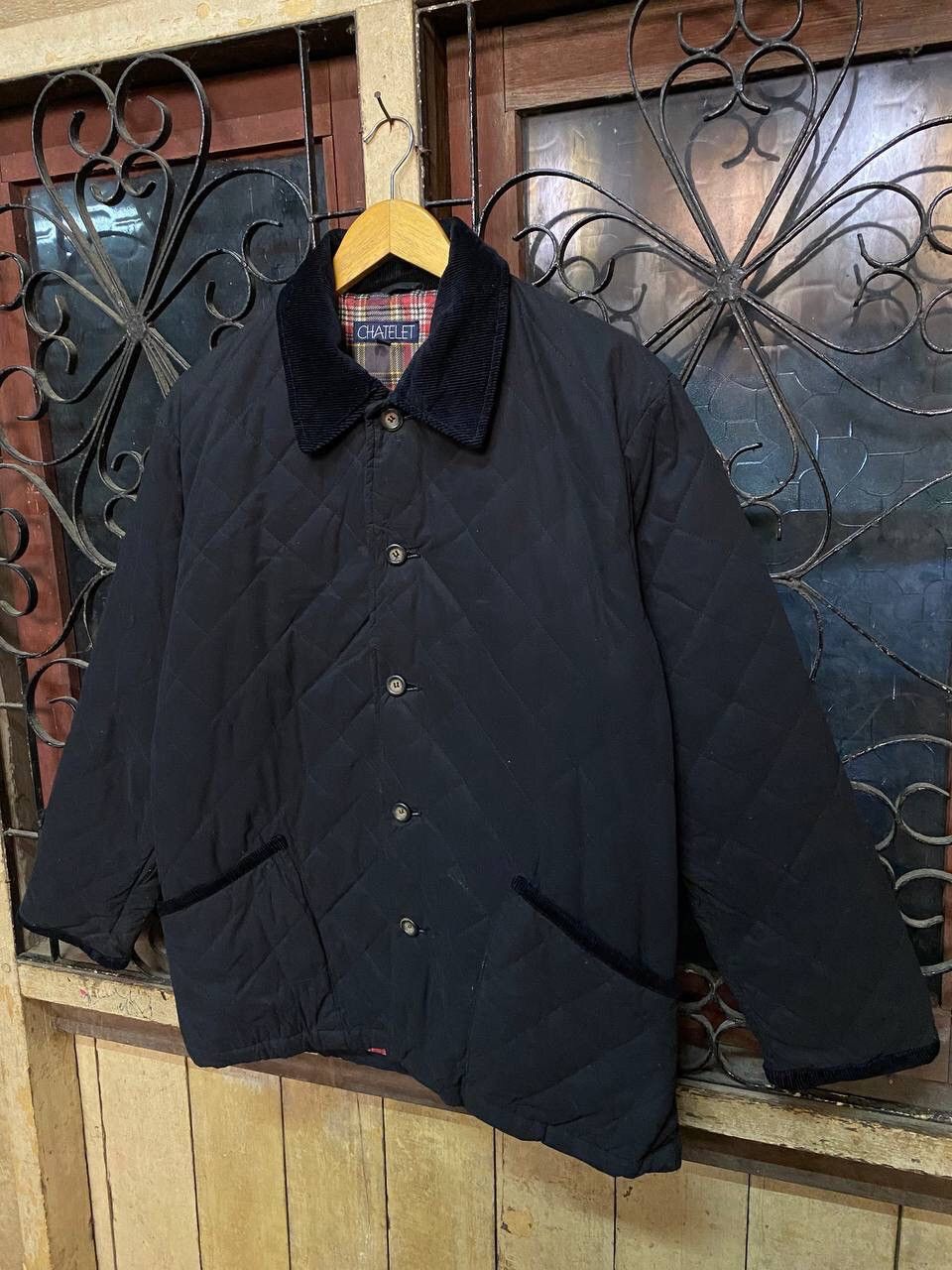 Japanese Brand CHATELET POLYESTER QUILTED JACKET Size US S / EU 44-46 / 1 - 5 Thumbnail