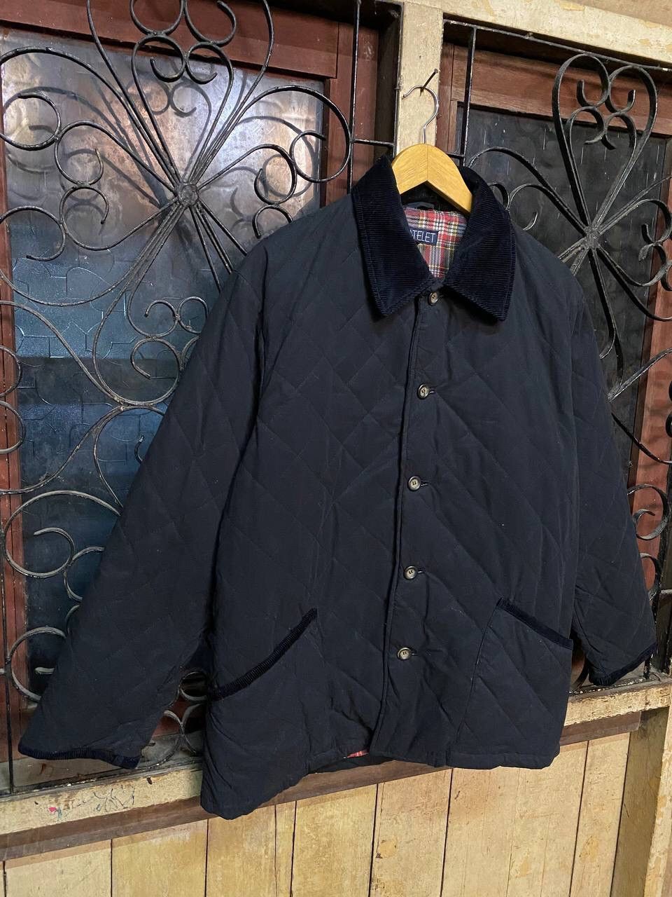 Japanese Brand CHATELET POLYESTER QUILTED JACKET Size US S / EU 44-46 / 1 - 4 Thumbnail