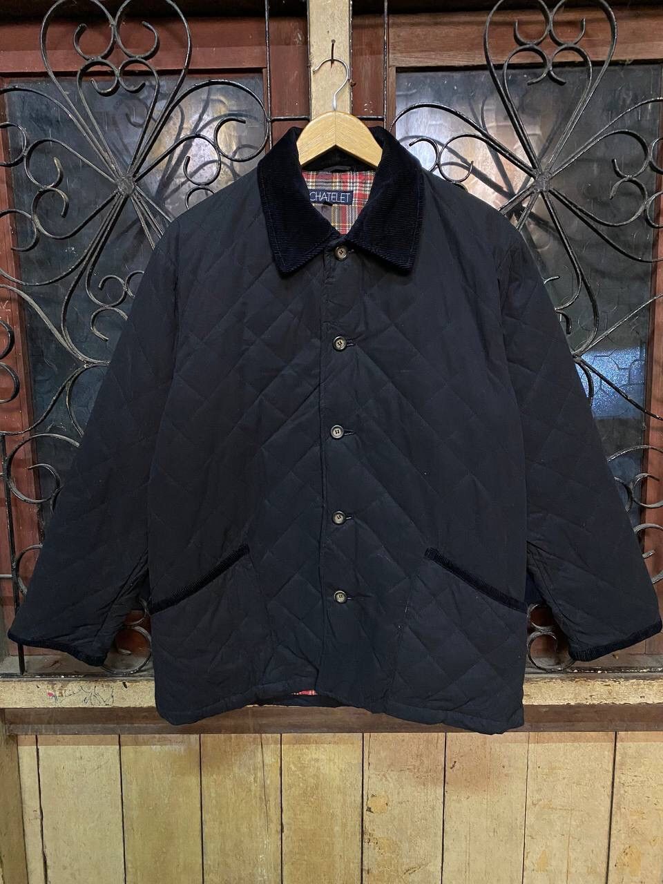Japanese Brand CHATELET POLYESTER QUILTED JACKET Size US S / EU 44-46 / 1 - 3 Thumbnail