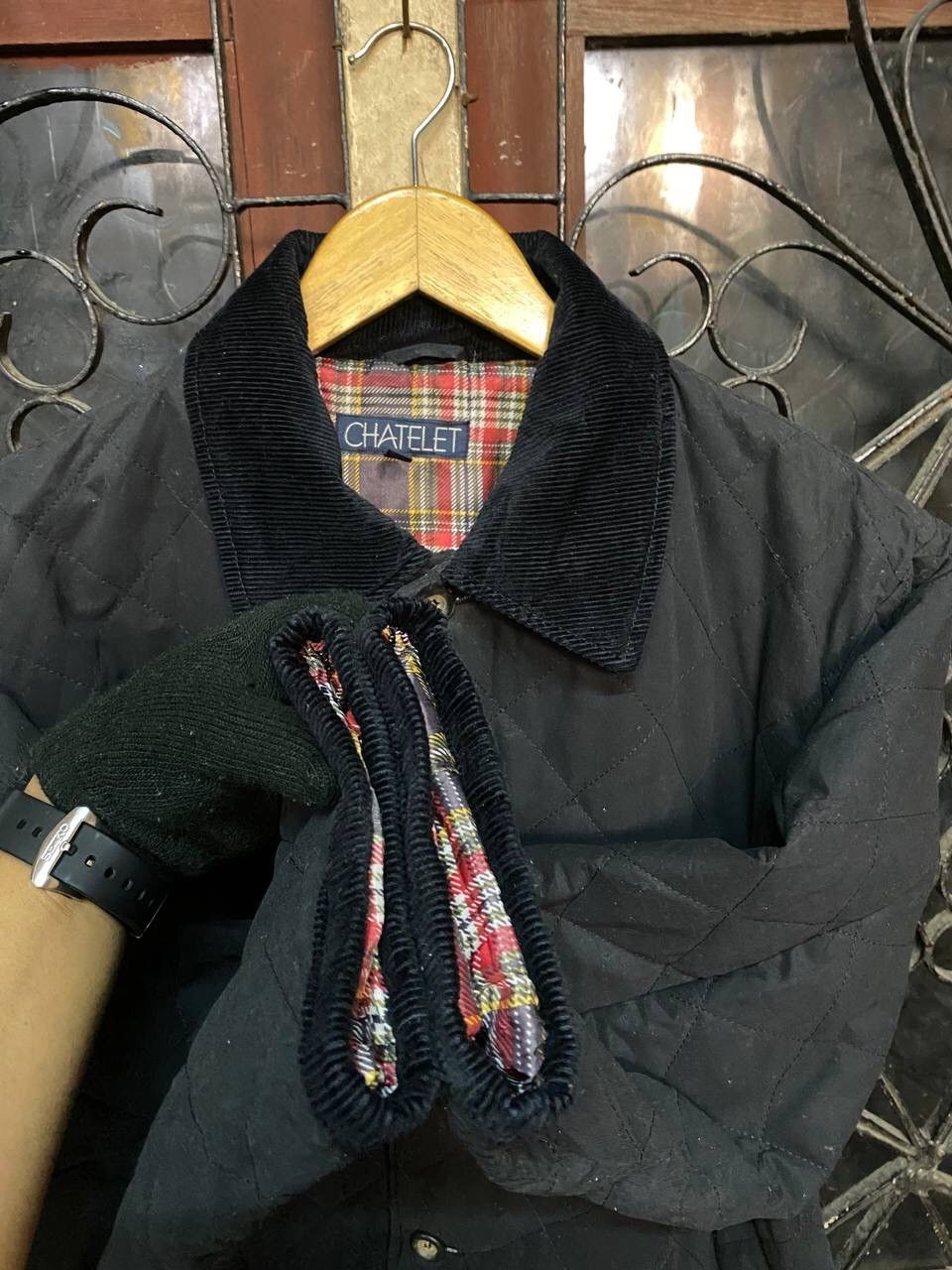 Japanese Brand CHATELET POLYESTER QUILTED JACKET Size US S / EU 44-46 / 1 - 8 Thumbnail