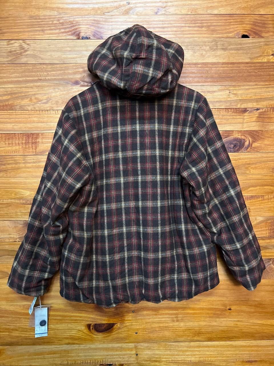 Japanese Brand CANOE WOOL HOODIE JACKET Size US L / EU 52-54 / 3 - 7 Thumbnail
