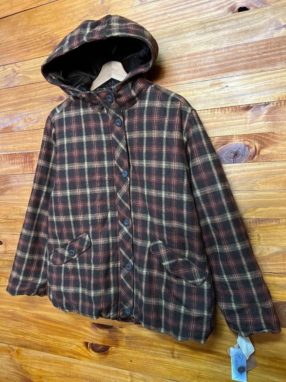 Japanese Brand CANOE WOOL HOODIE JACKET Size US L / EU 52-54 / 3 - 3 Thumbnail