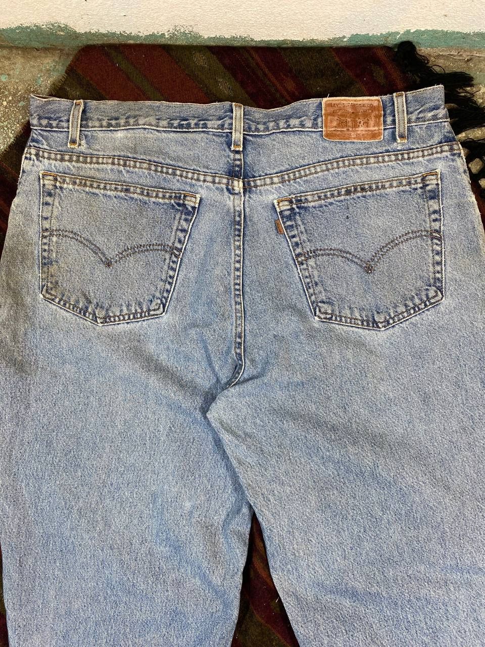 Levi's vintage levis 545 orange tab distressed denim Size US 41 - 4 Thumbnail