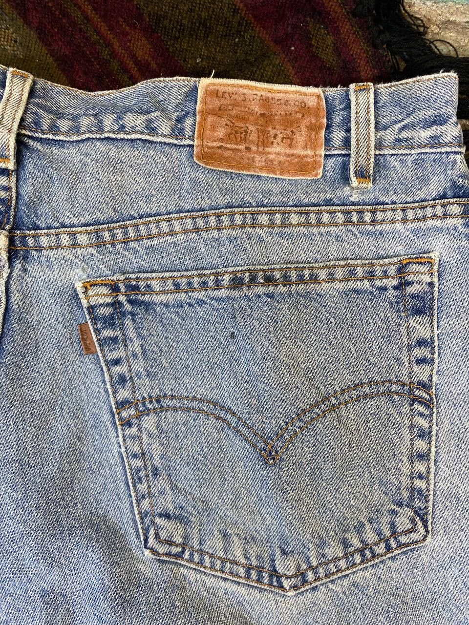 Levi's vintage levis 545 orange tab distressed denim Size US 41 - 5 Thumbnail
