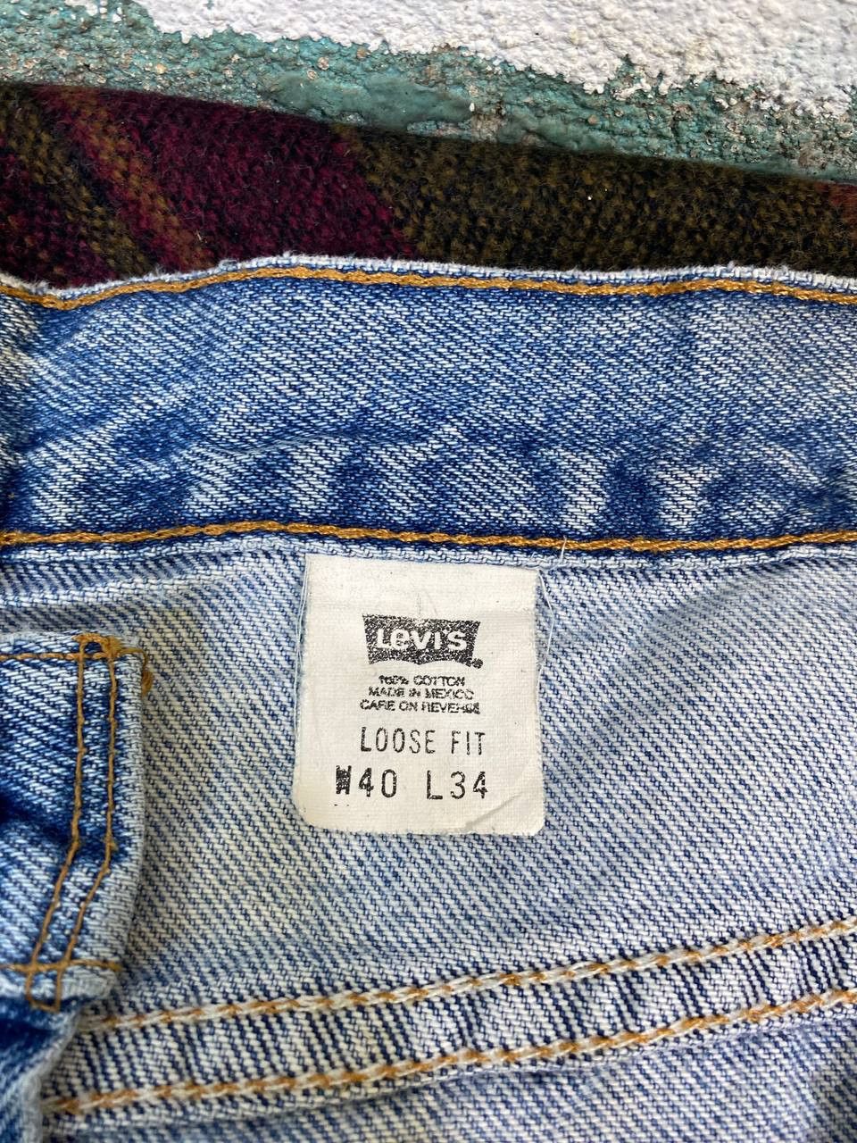Levi's vintage levis 545 orange tab distressed denim Size US 41 - 13 Thumbnail