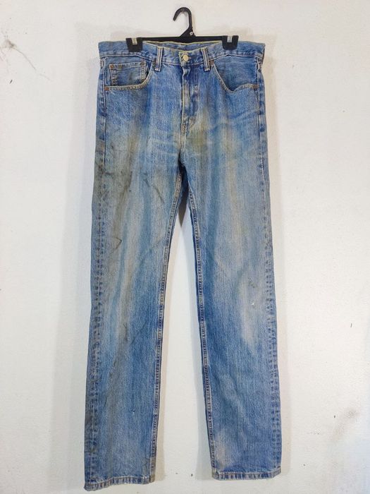 W33 Vintage Levi's 505 Distressed Jeans 90s High Rise Pants Levis