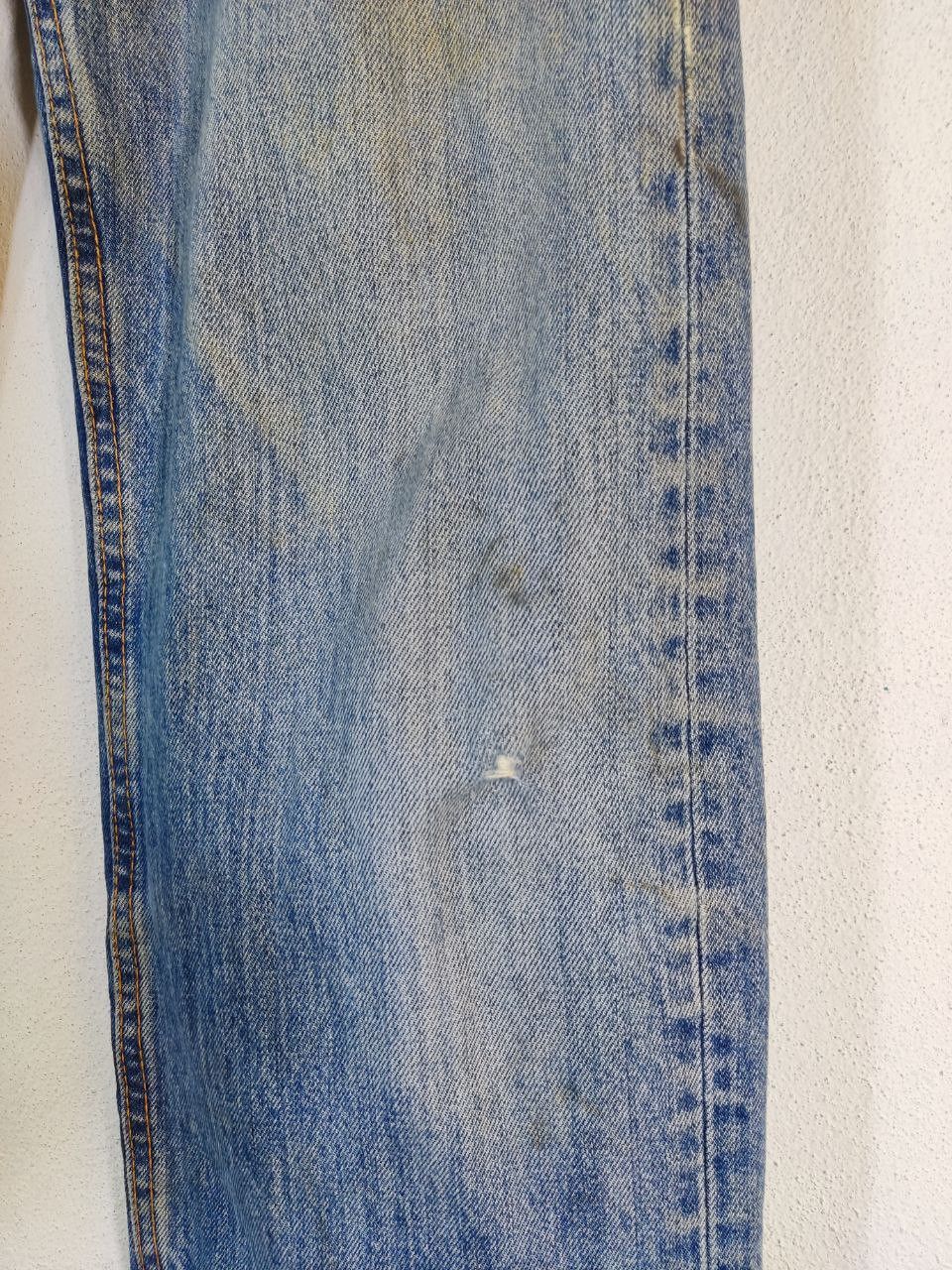 Levi's levis 505 relaxed fit distressed denim Size US 37 - 9 Thumbnail