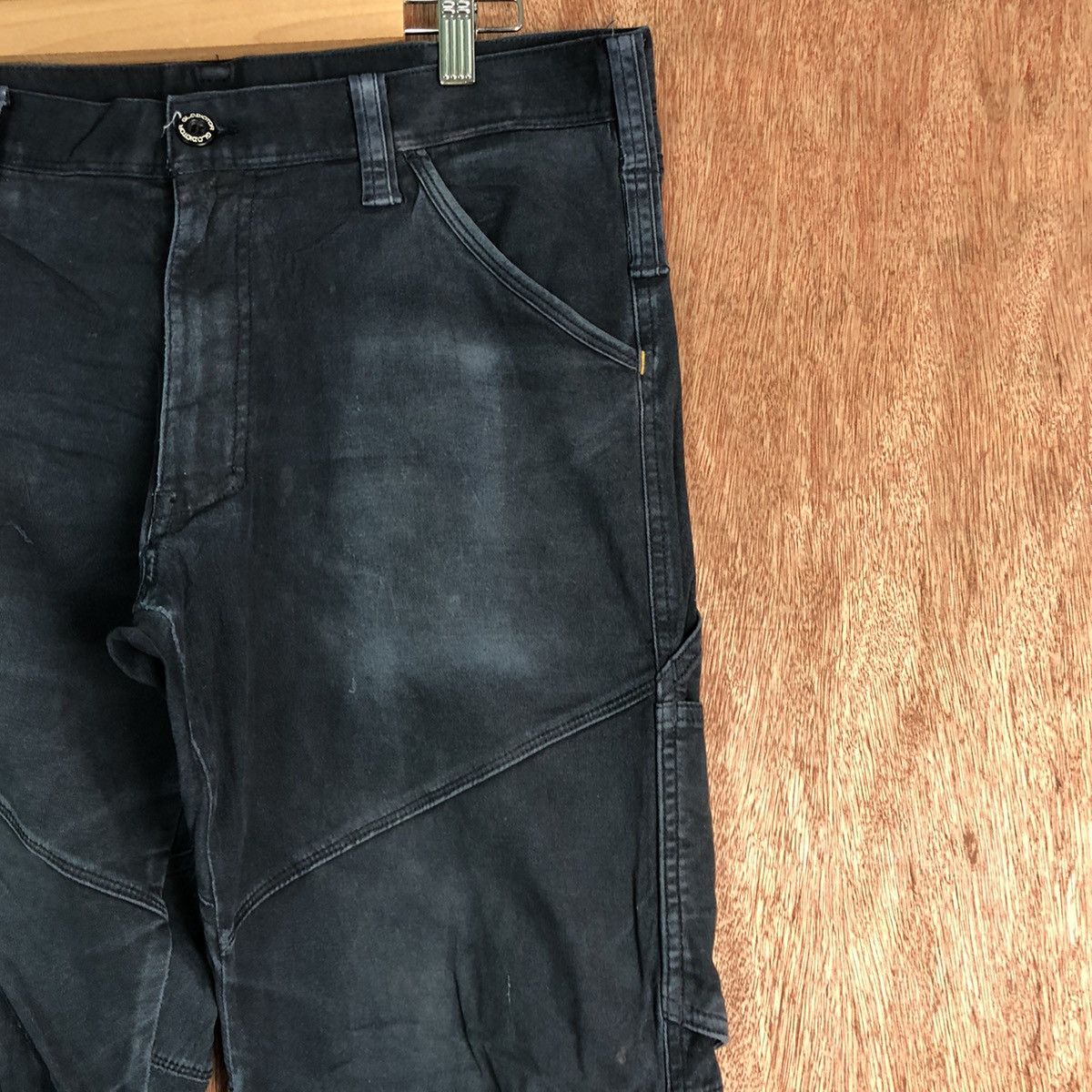 Japanese Brand DLL Gladiator japan distressed Multipocket Cargo Pants #c114 Size US 33 - 5 Thumbnail