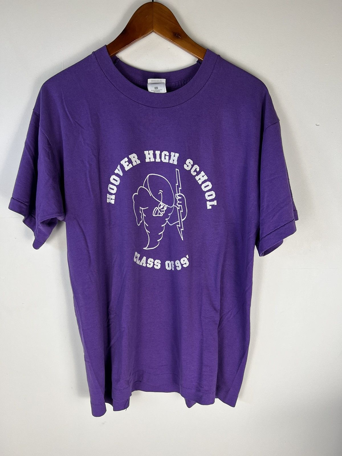 Fruit Of The Loom Vintage Hoover High School Class of 99’ Tee Size US L / EU 52-54 / 3 - 1 Thumbnail