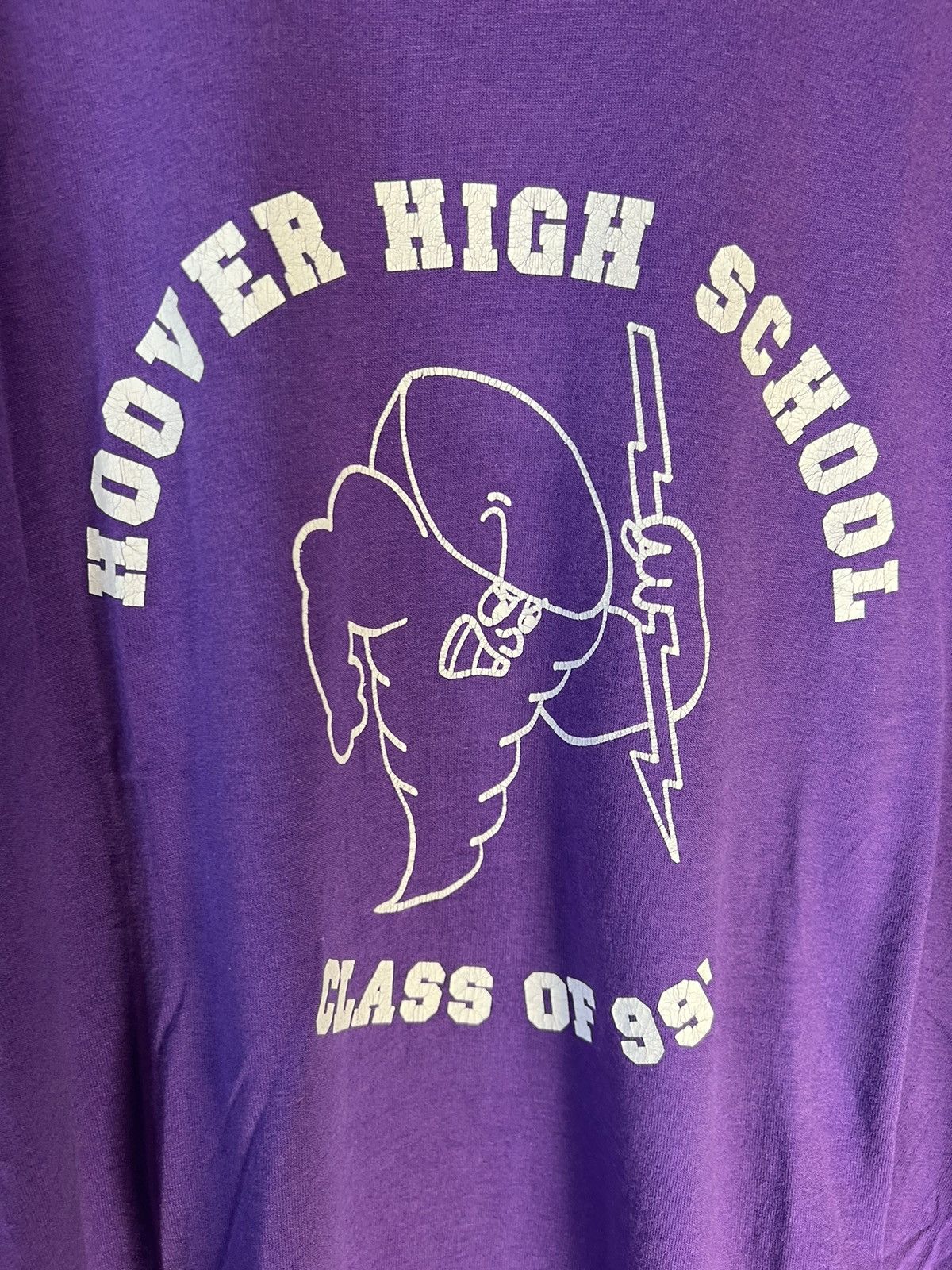 Fruit Of The Loom Vintage Hoover High School Class of 99’ Tee Size US L / EU 52-54 / 3 - 2 Thumbnail