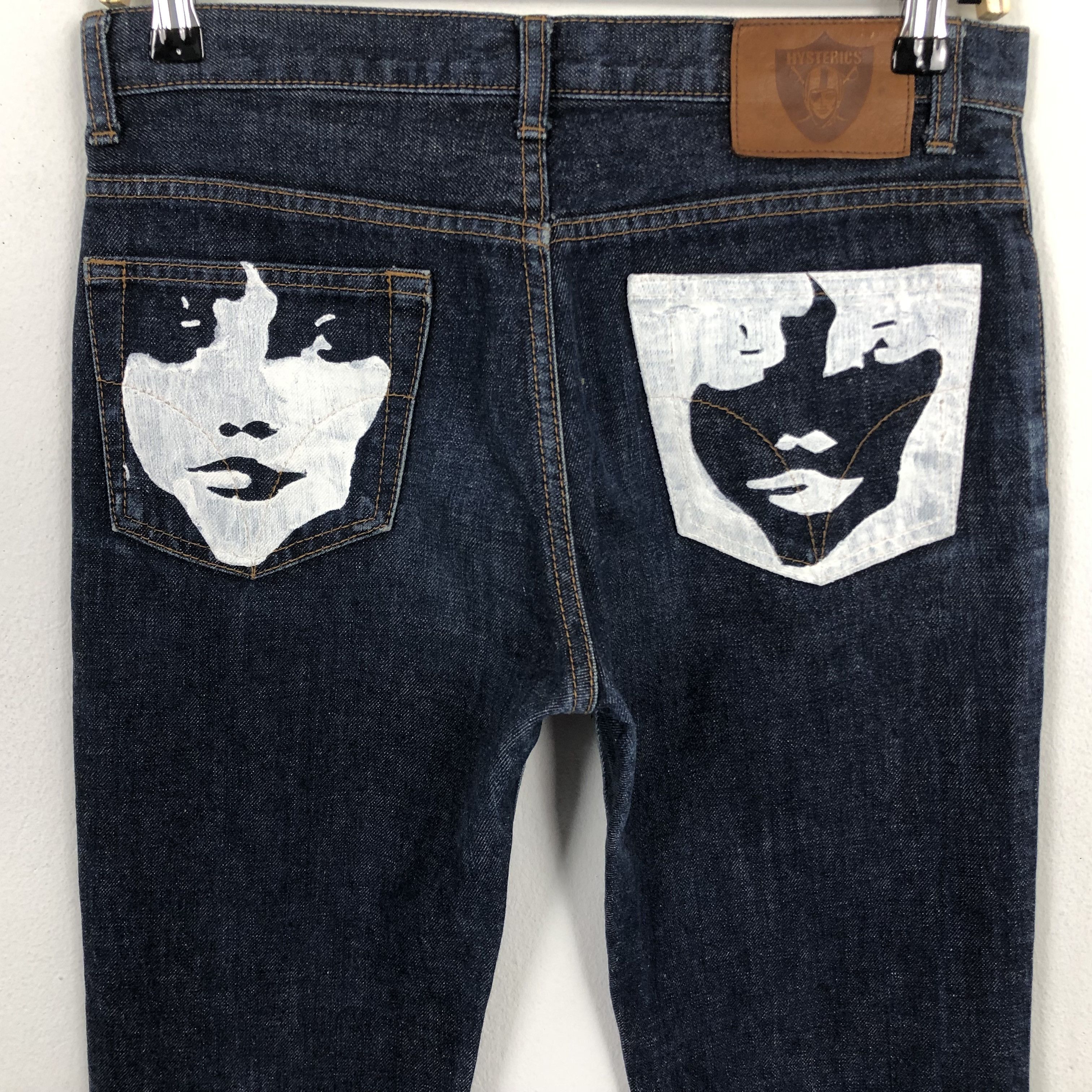 Hysteric Glamour Vintage Hysteric Glamour Custom Logo Design Jeans Size US 30 / EU 46 - 3 Thumbnail