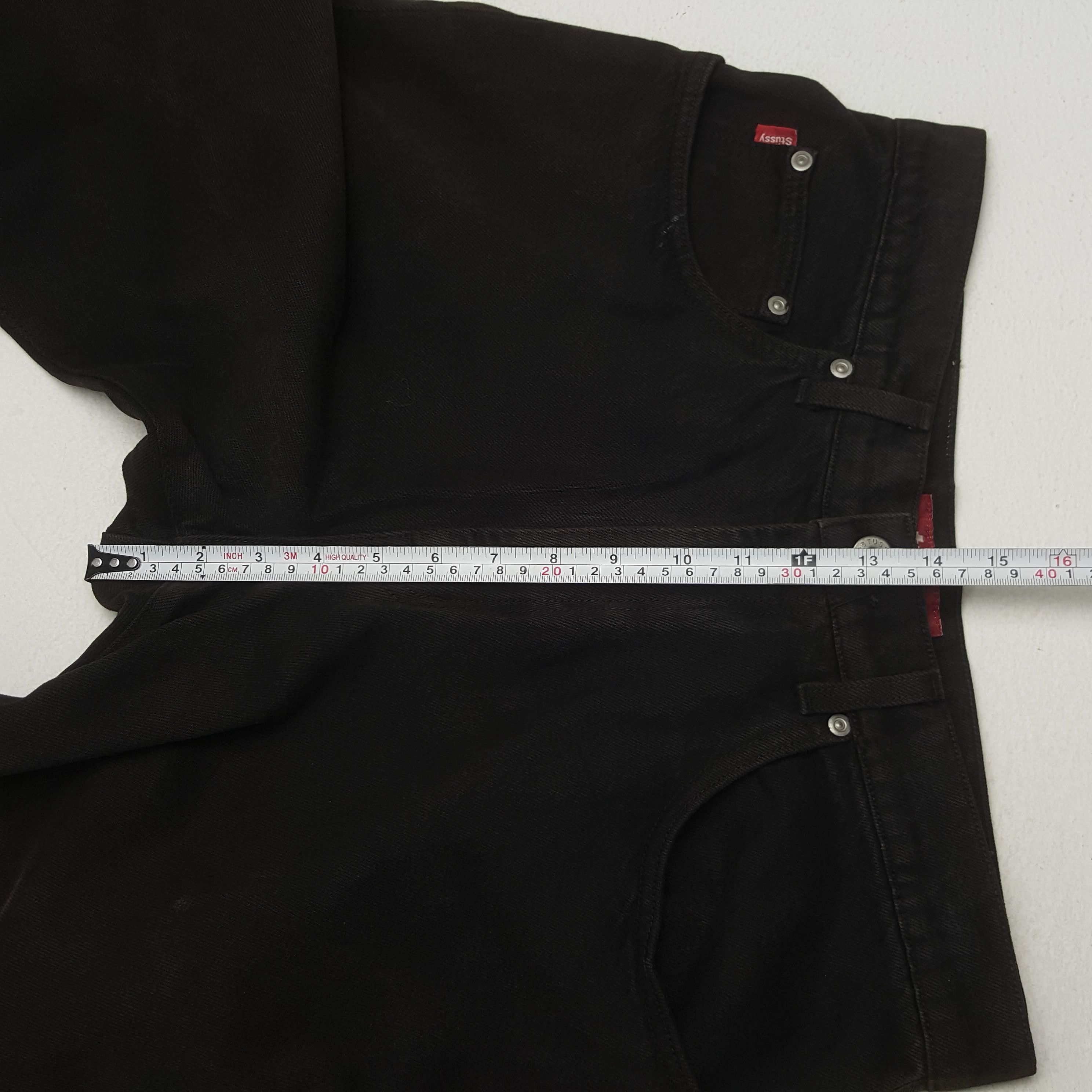 Stussy × Vintage Vintage Stussy Steetwear Style Custom Signature Denim Jeans Size US 33 - 8 Thumbnail