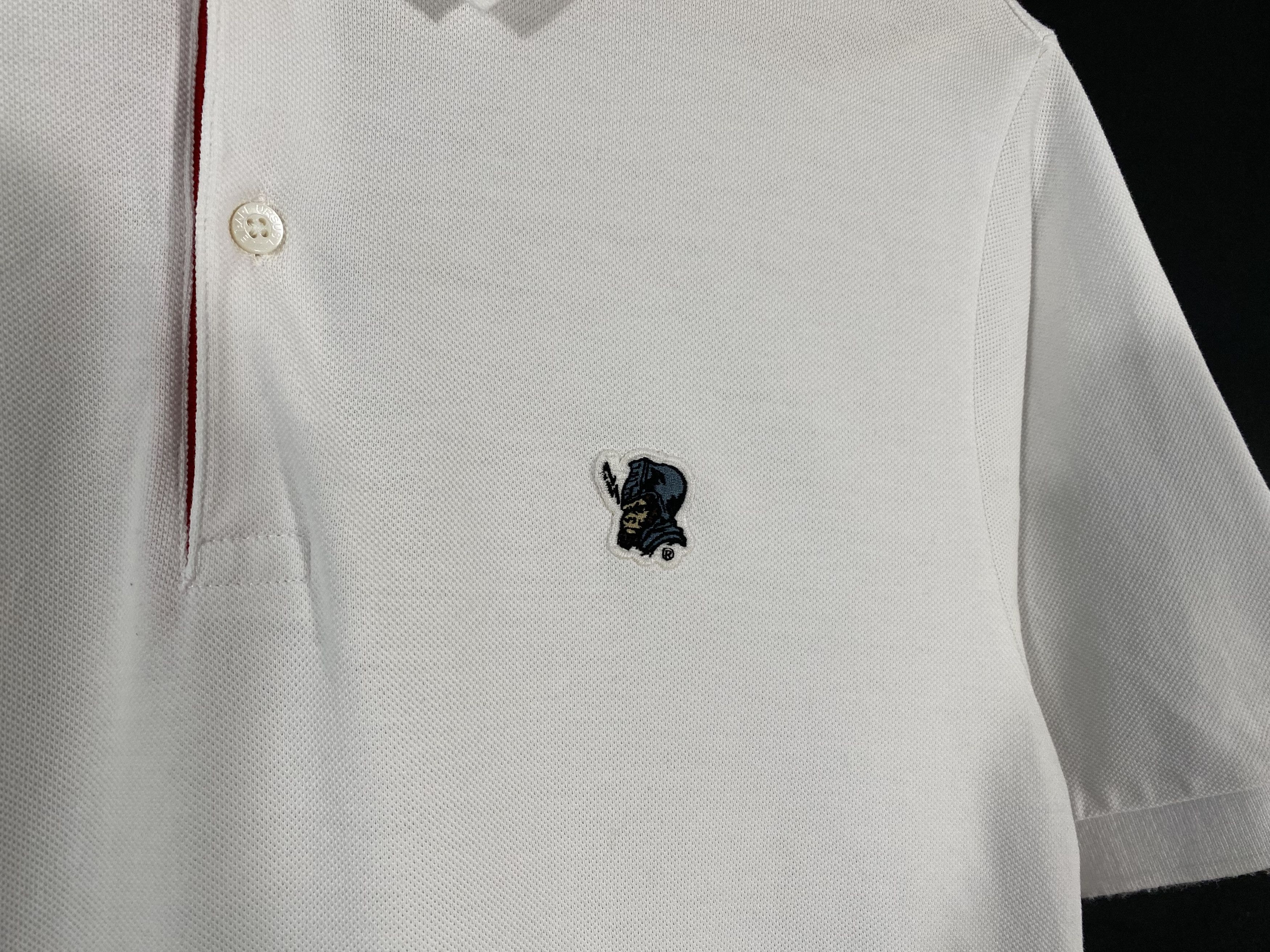 Bape Ursus Izzue Bape head Basic Polo shirt white Size US XL / EU 56 / 4 - 4 Thumbnail
