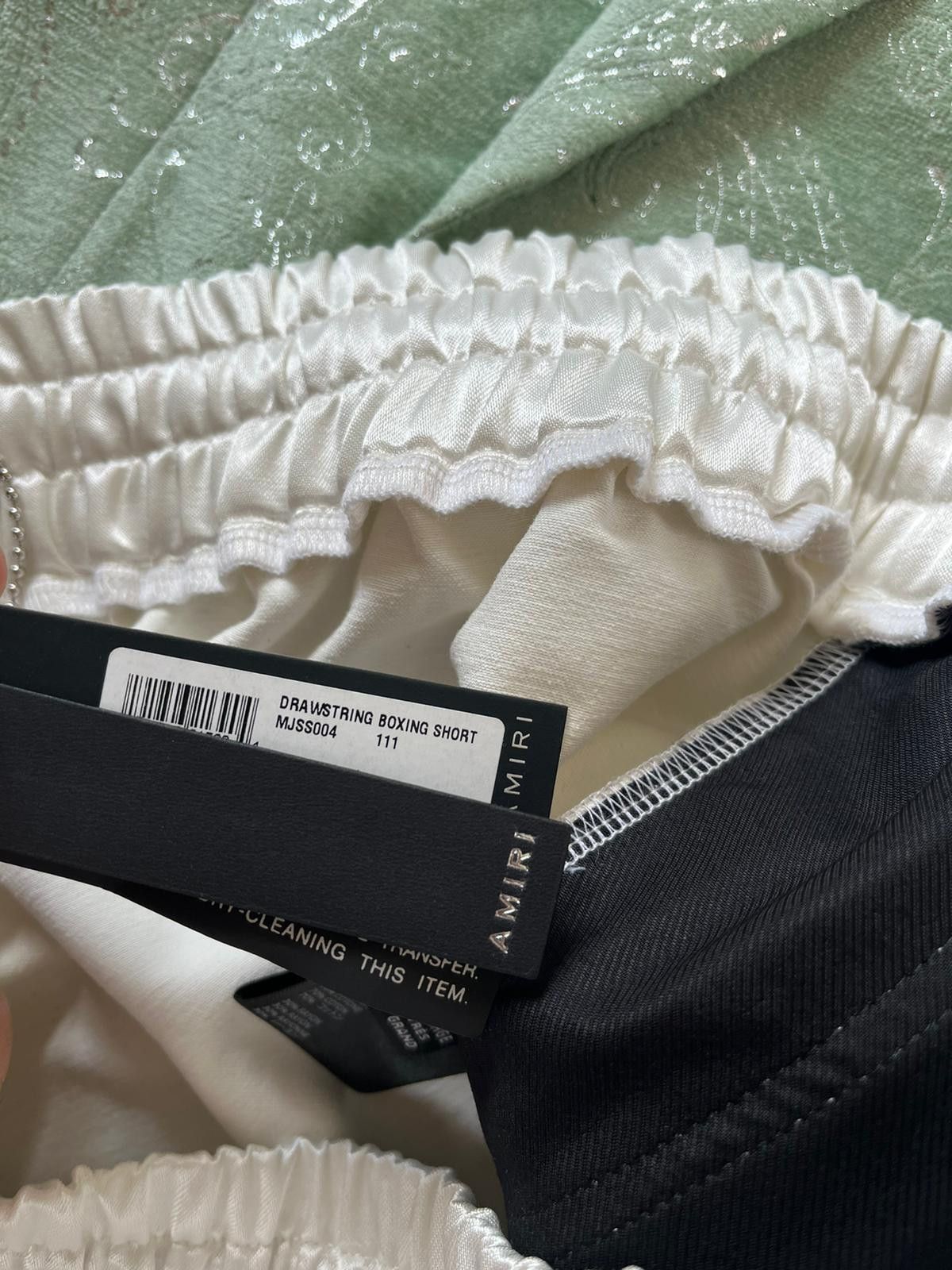 Amiri Drawstring Boxing Short in White Size US 38 / EU 54 - 22 Thumbnail